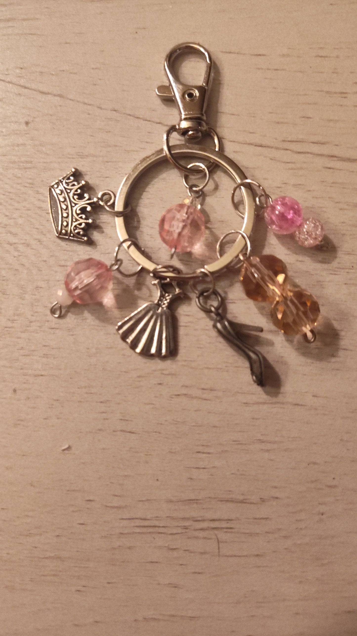 Handmade Girly Keychain- CLEARANCE