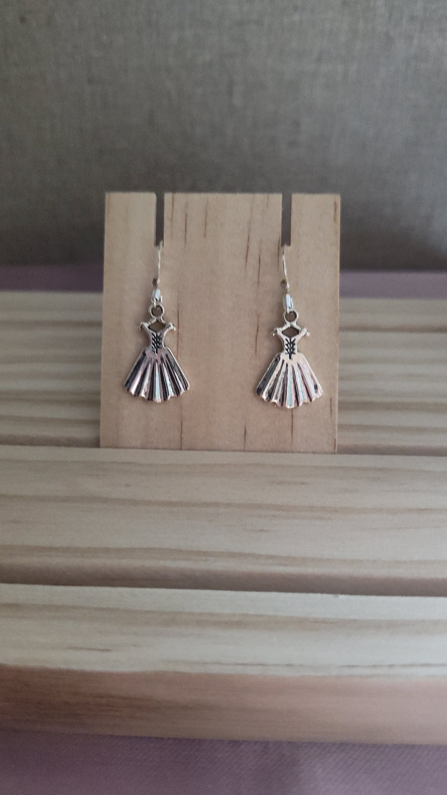 Silver Dress Earrings- CLEARANCE