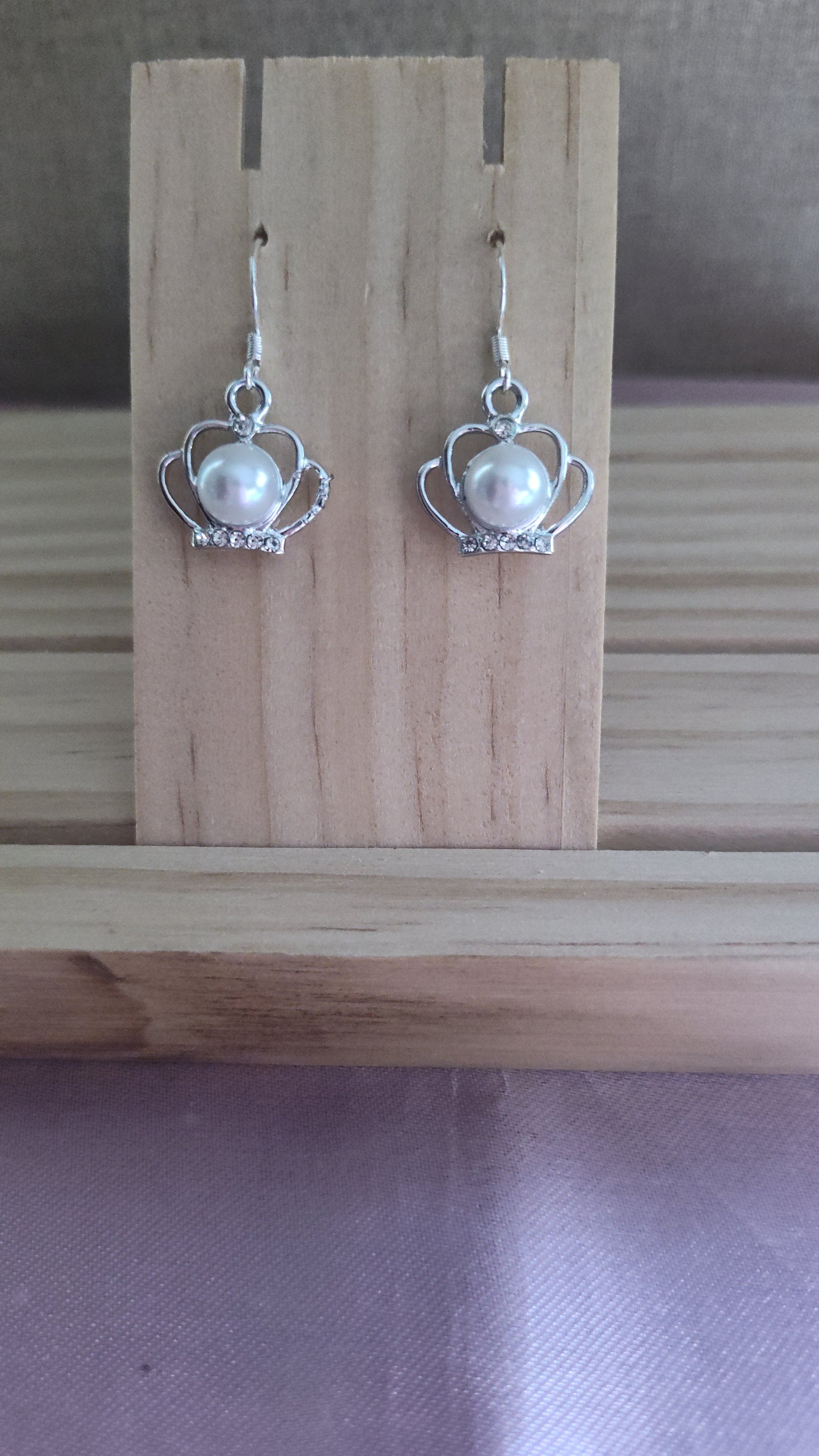 Crown Earrings- SALE