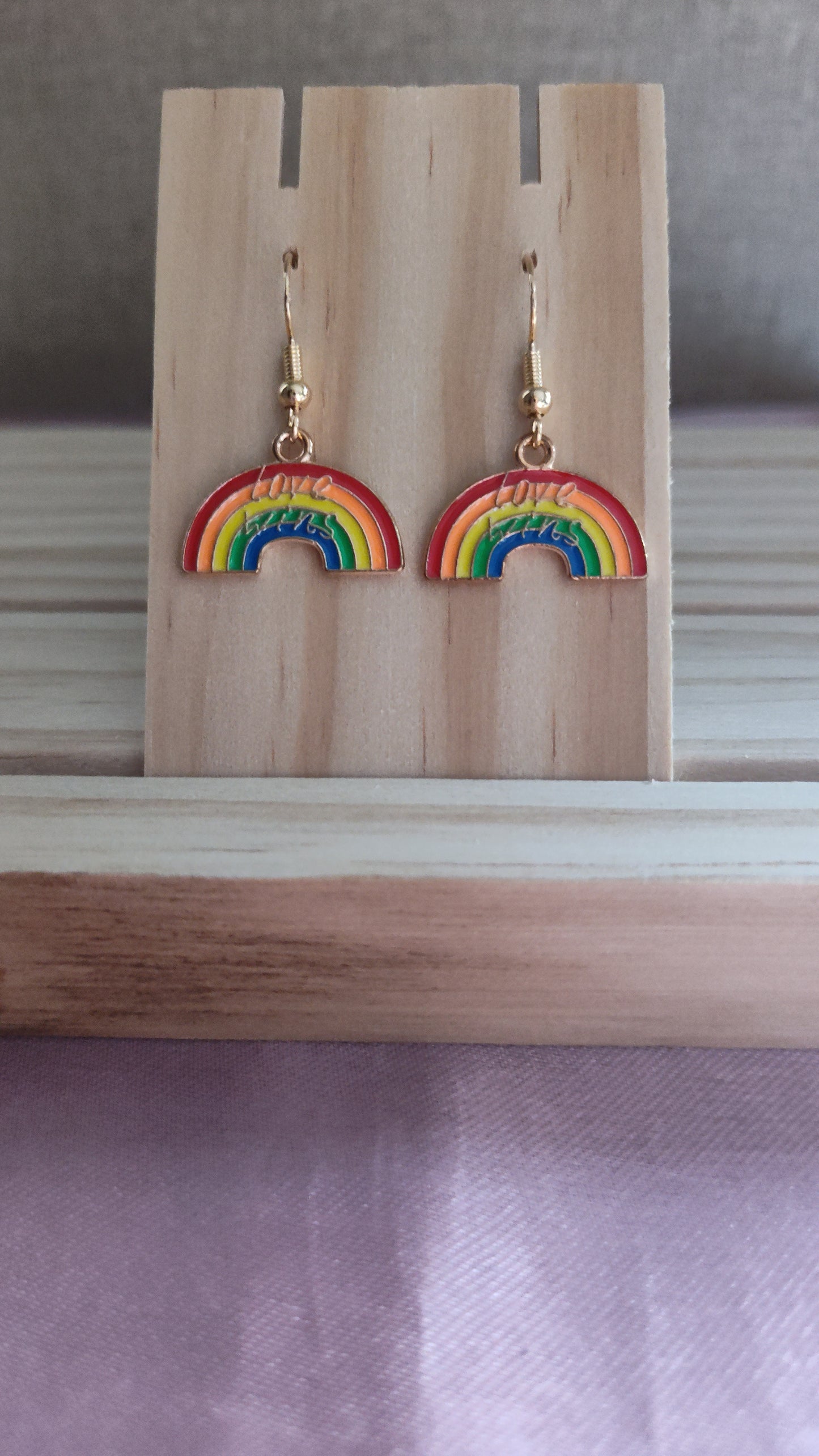 Pride Rainbow Earrings-CLEARANCE