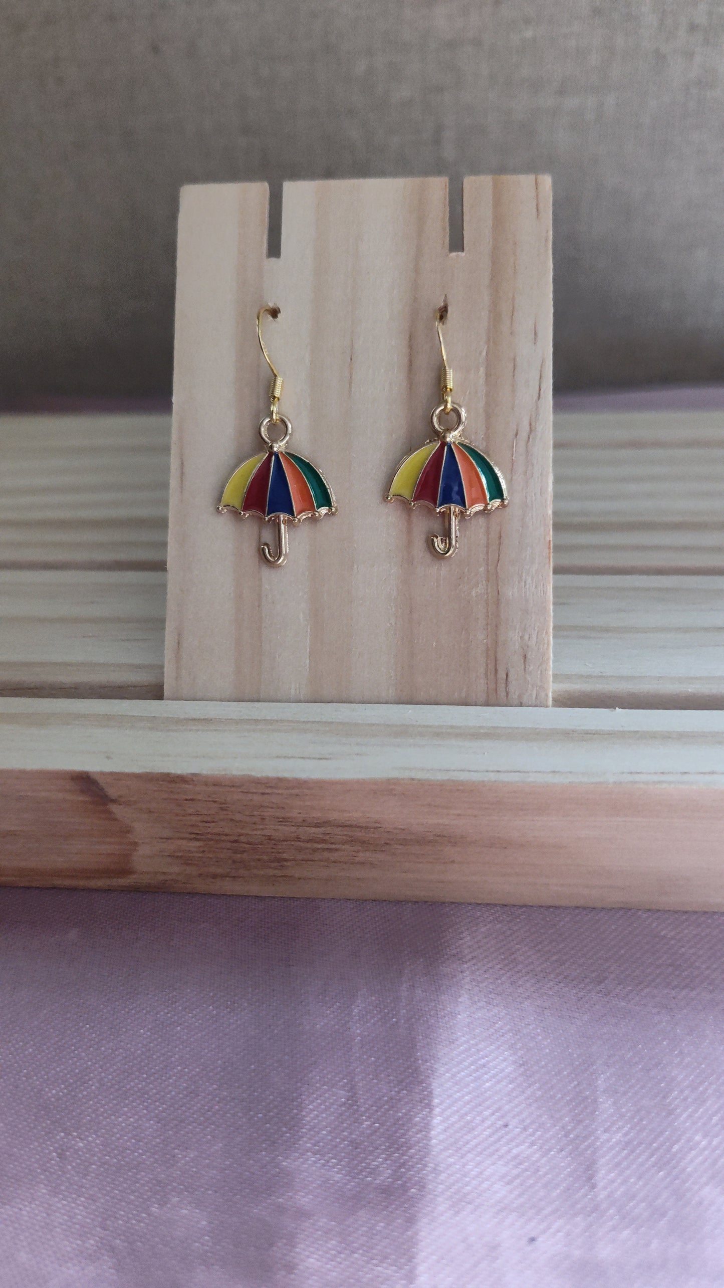 Cute Umbrella Earrings- CLEARANCE- Discontinued item