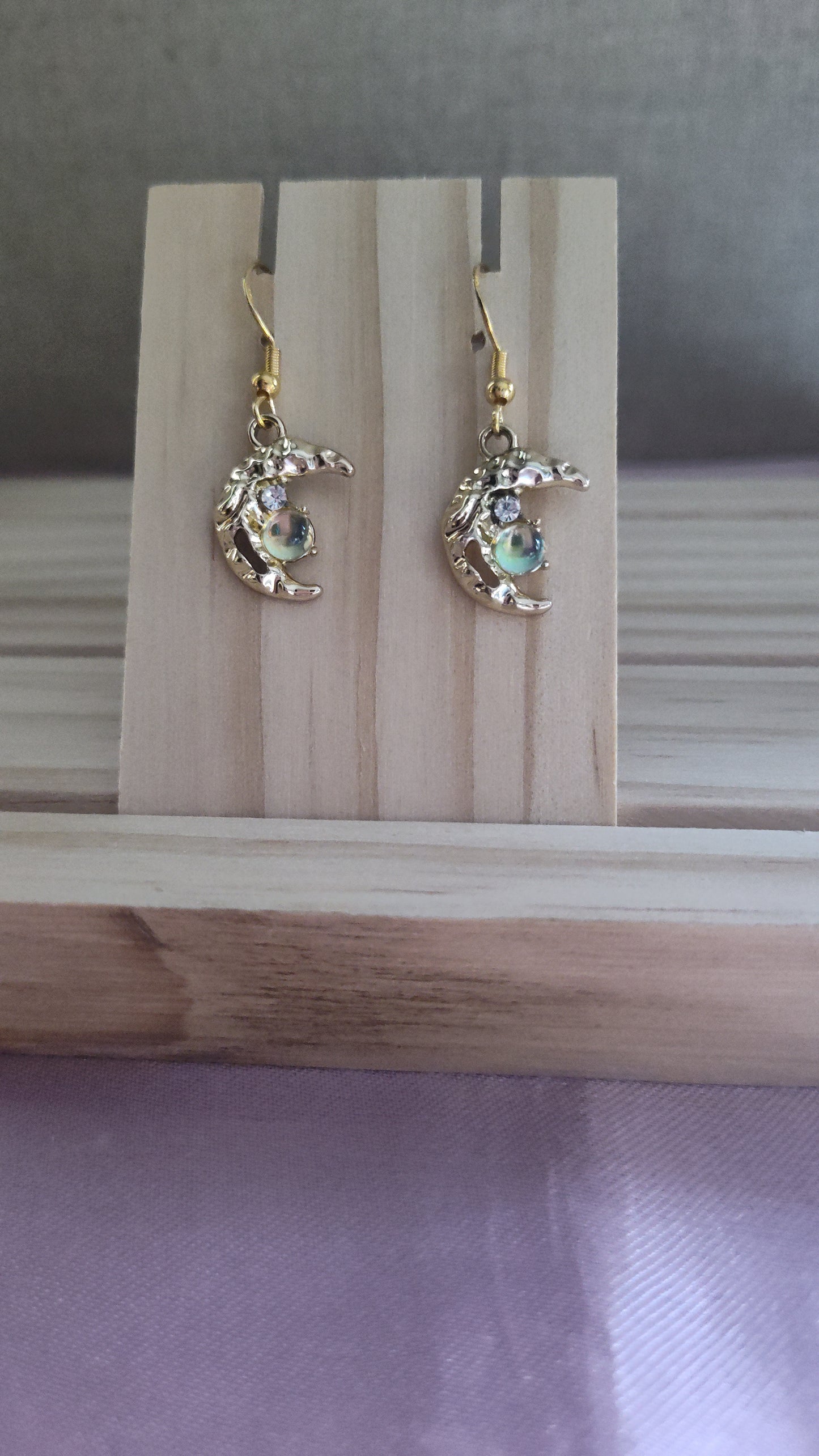 Moon Earrings- CLEARANCE- Discontinued item