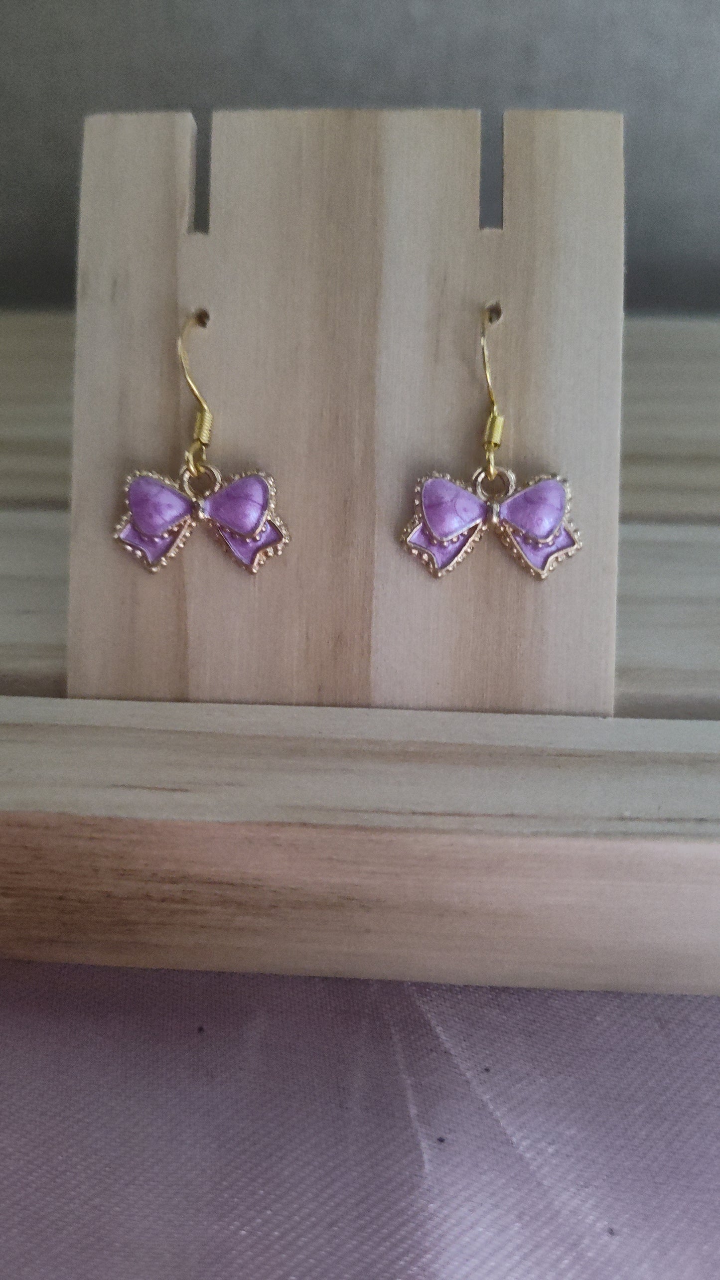 Mini Bow Earrings- CLEARANCE