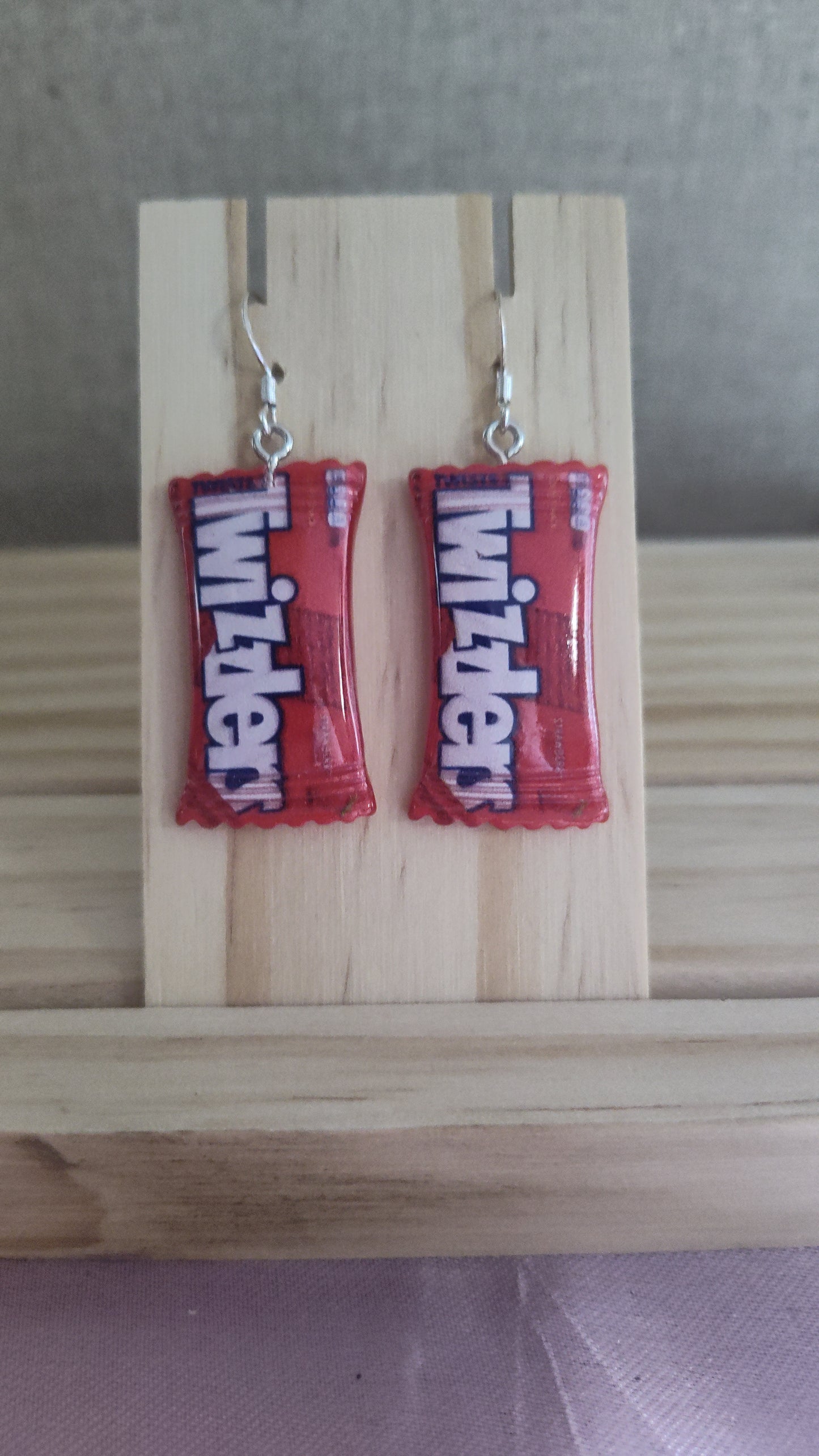 Twizzlers Earrings- CLEARANCE- Discontinued item