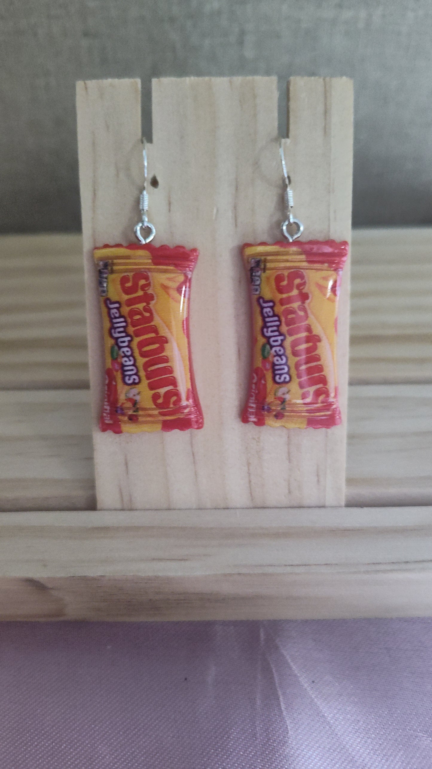 Starburst Jelly Bean Earrings- CLEARANCE- Discontinued item