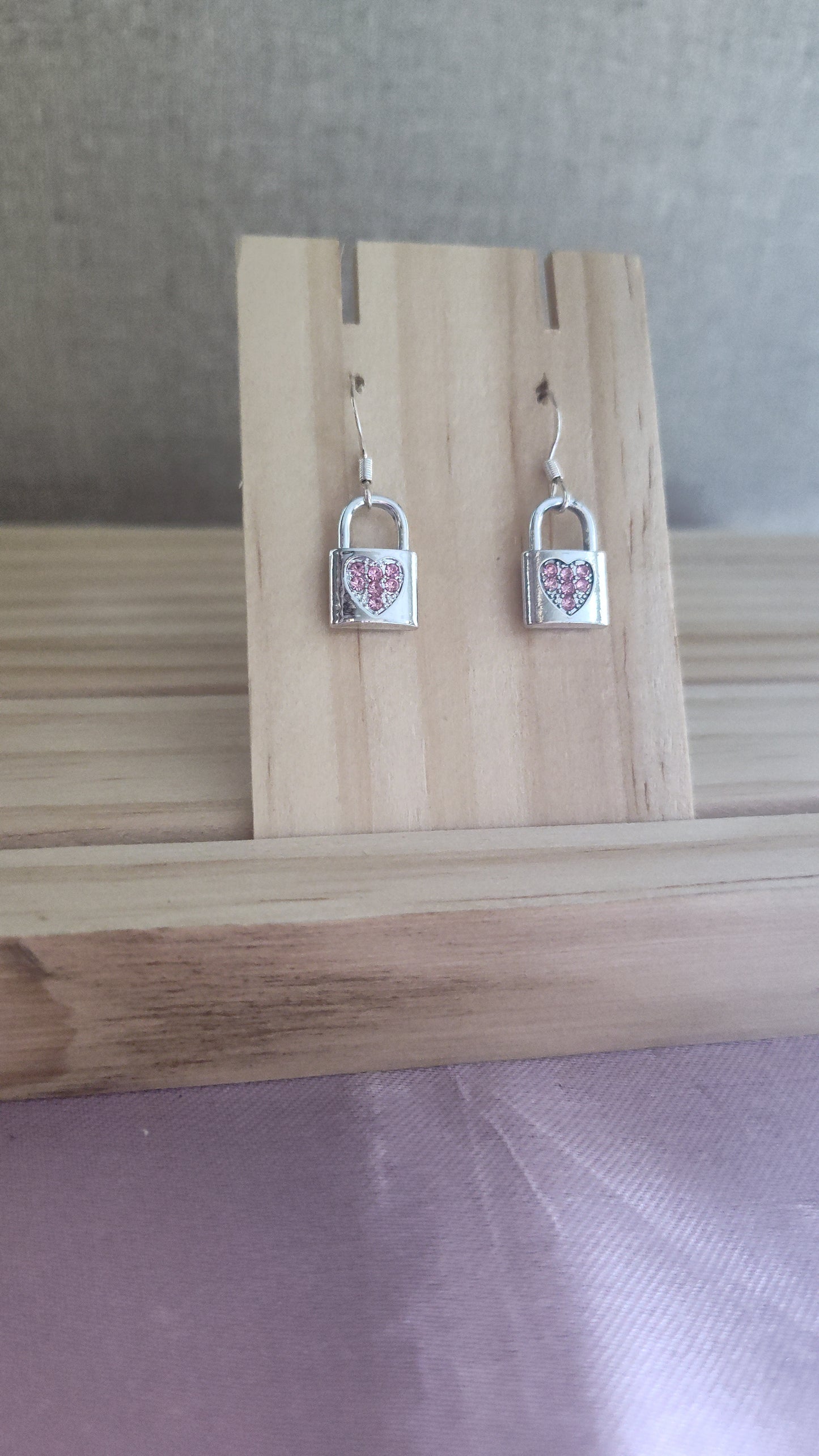 Locket Earrings- CLEARANCE- Discontinued item