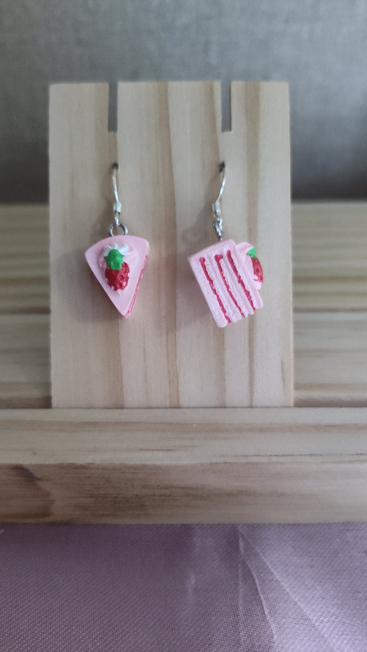 Cake Earrings- CLEARANCE- Discontinued item