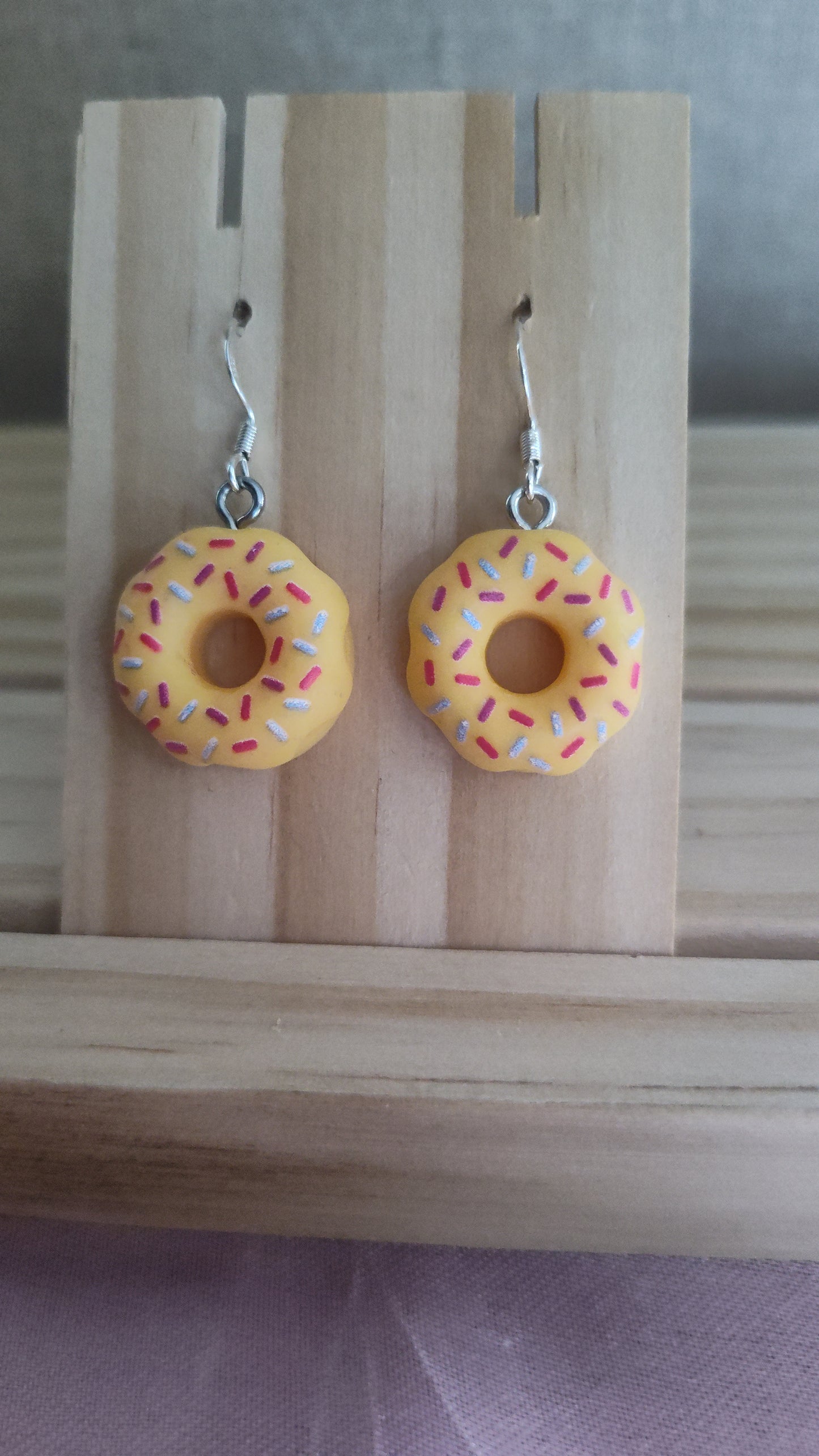 Donut Earrings- CLEARANCE