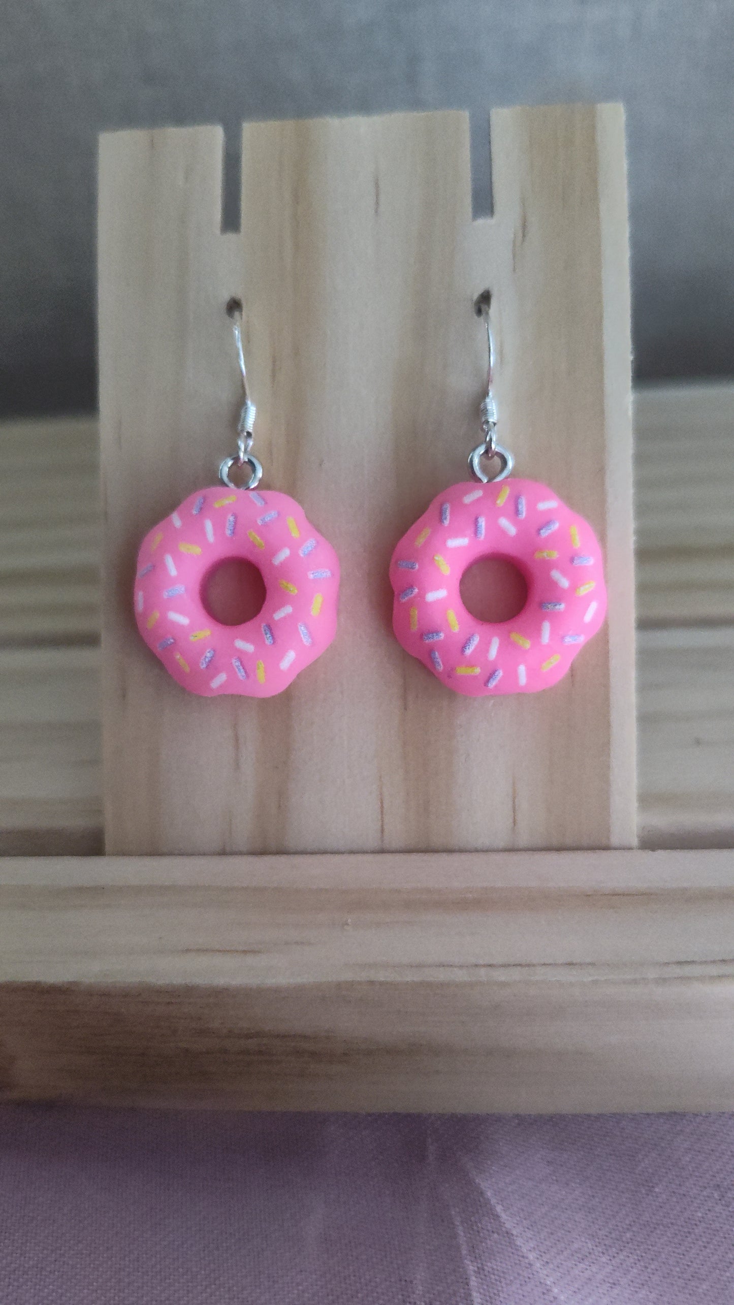 Donut Earrings- CLEARANCE