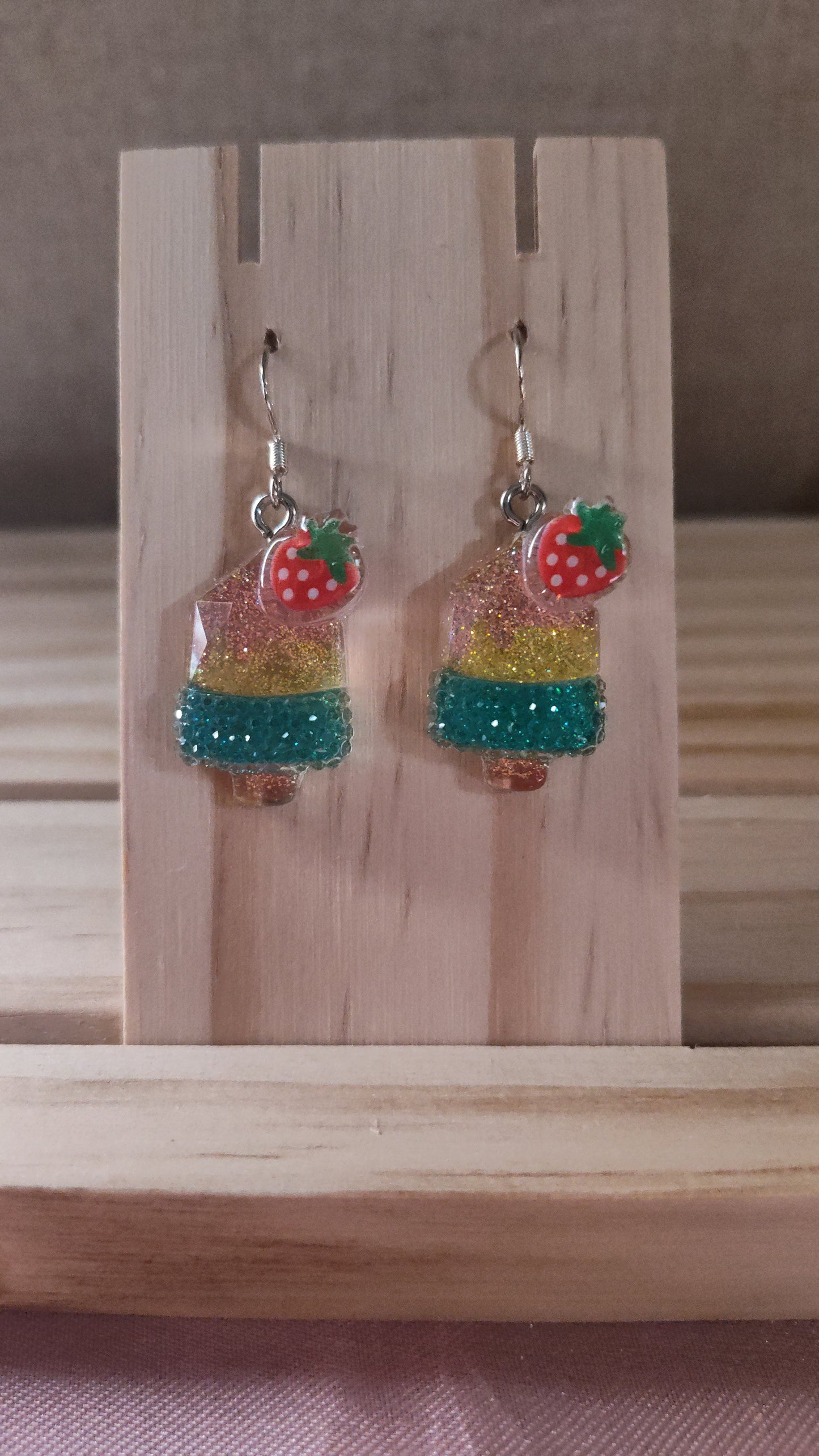 Popsicle Earrings- CLEARANCE- Discontinued item