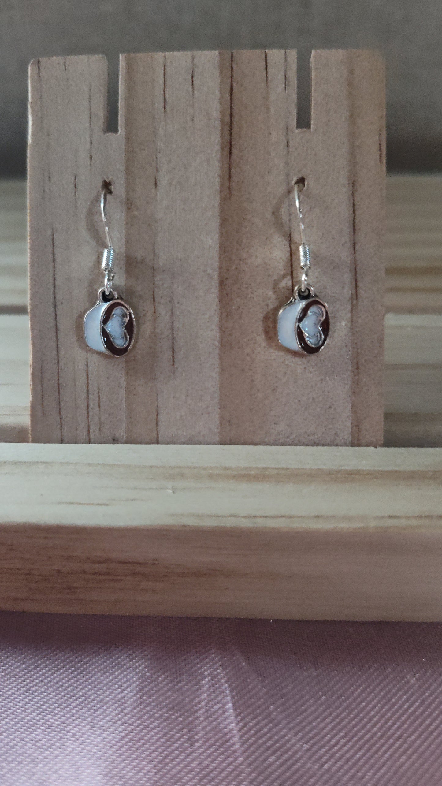 Mini Coffee Cup Earrings- CLEARANCE- Discontinued item