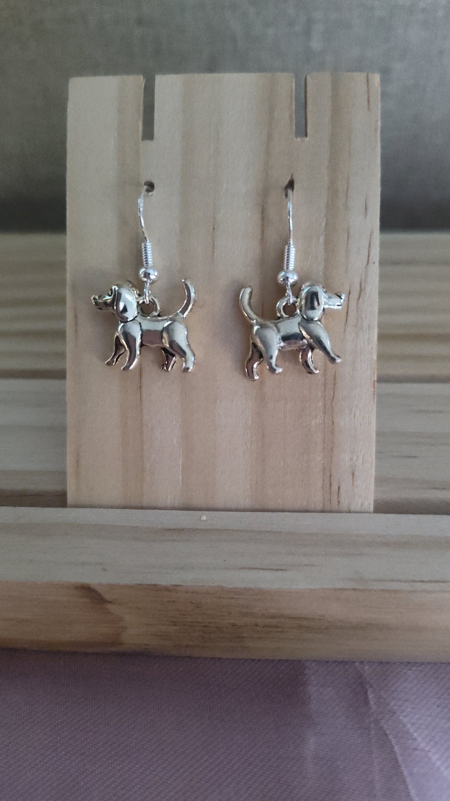 Dog Earrings