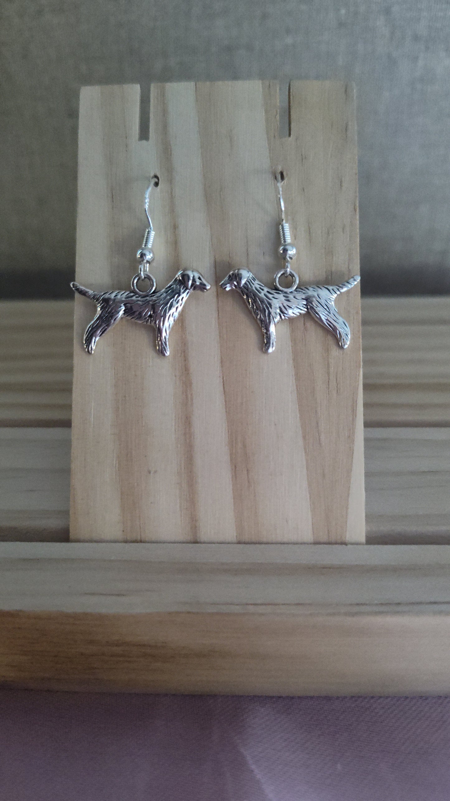 Dog Earrings