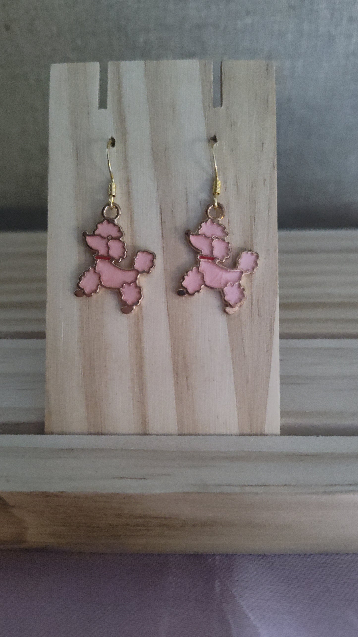 Poodle Earrings- CLEARANCE
