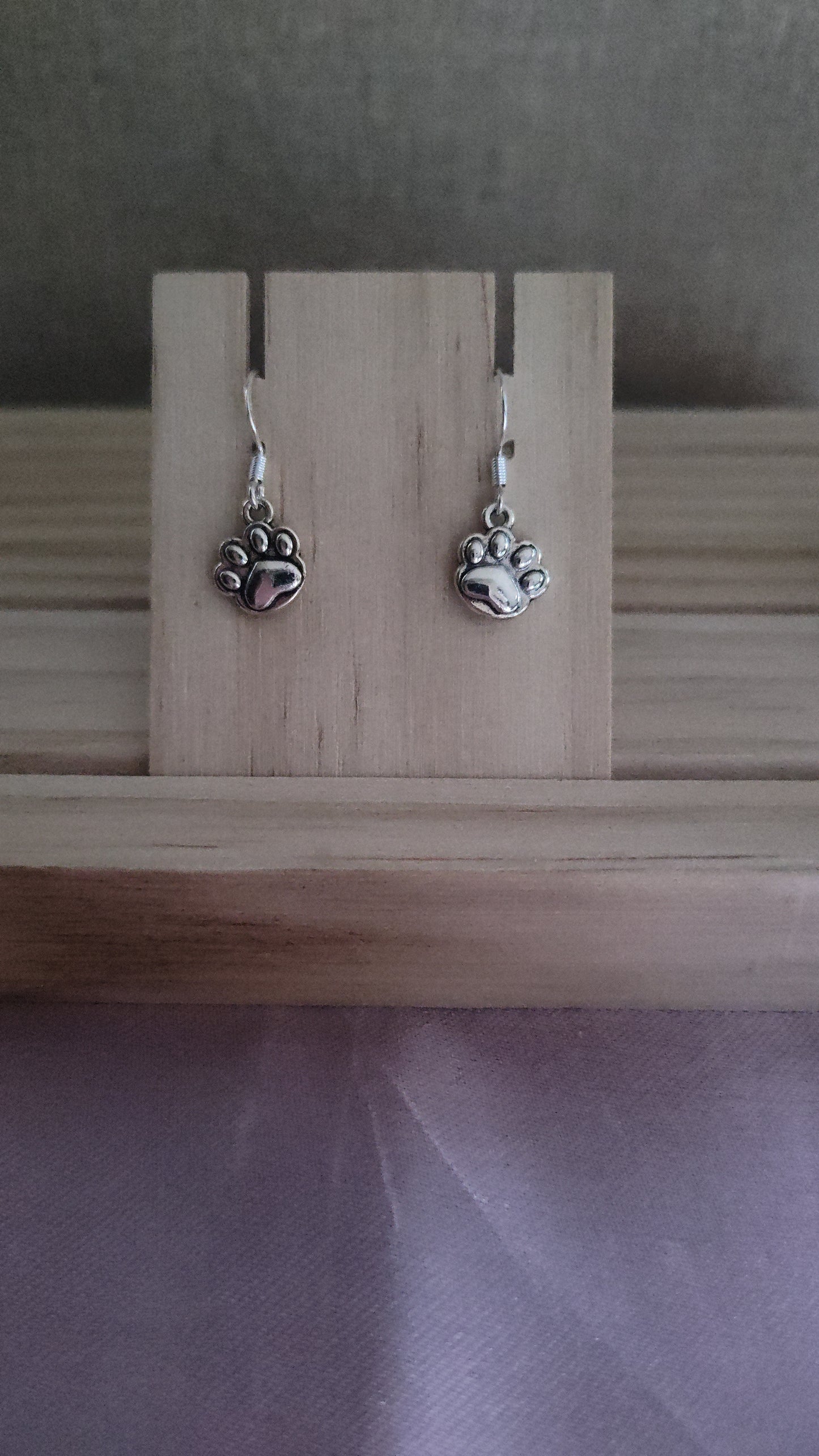 Paw Print Earrings- CLEARANCE
