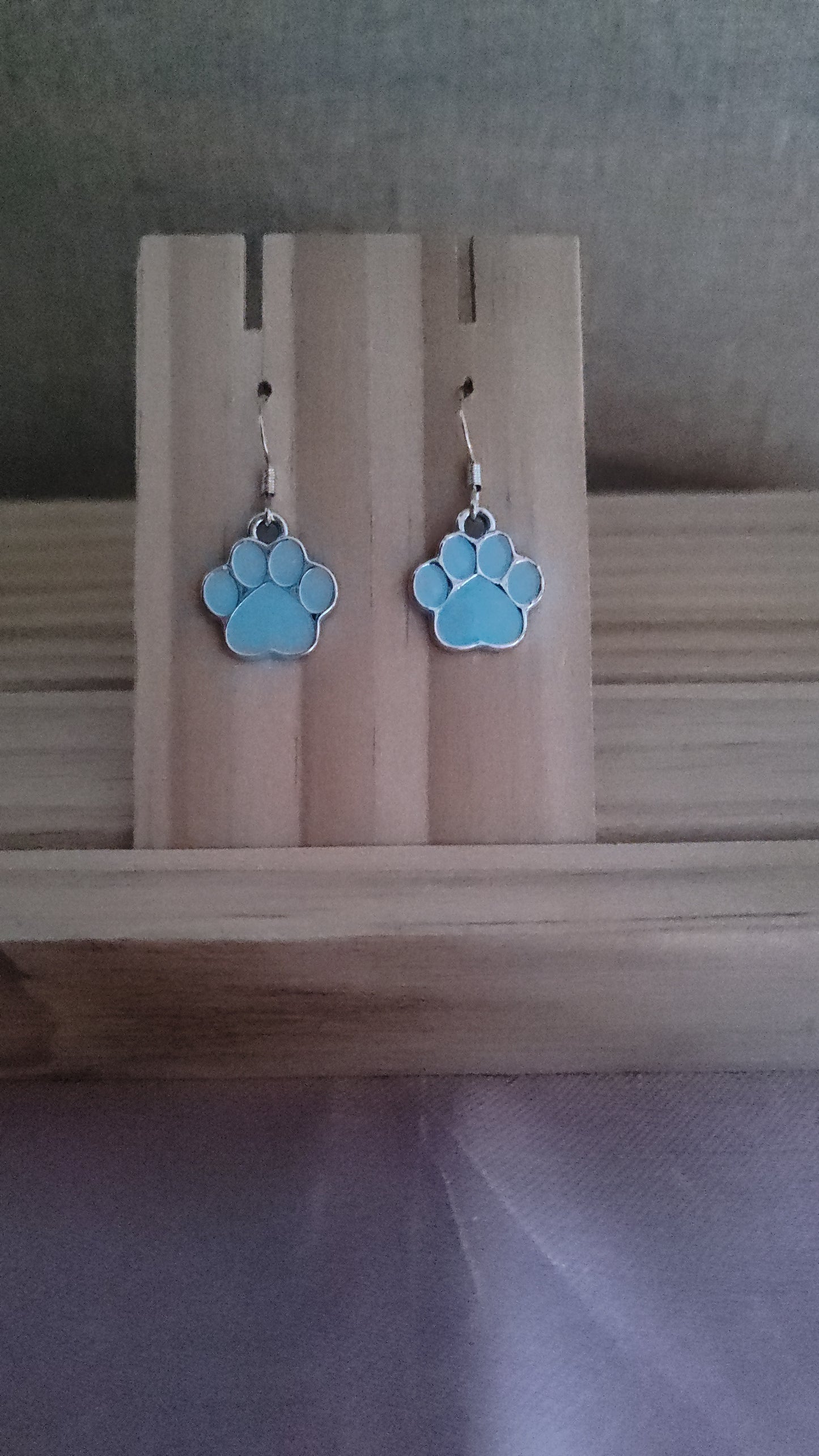 Paw Print Earrings