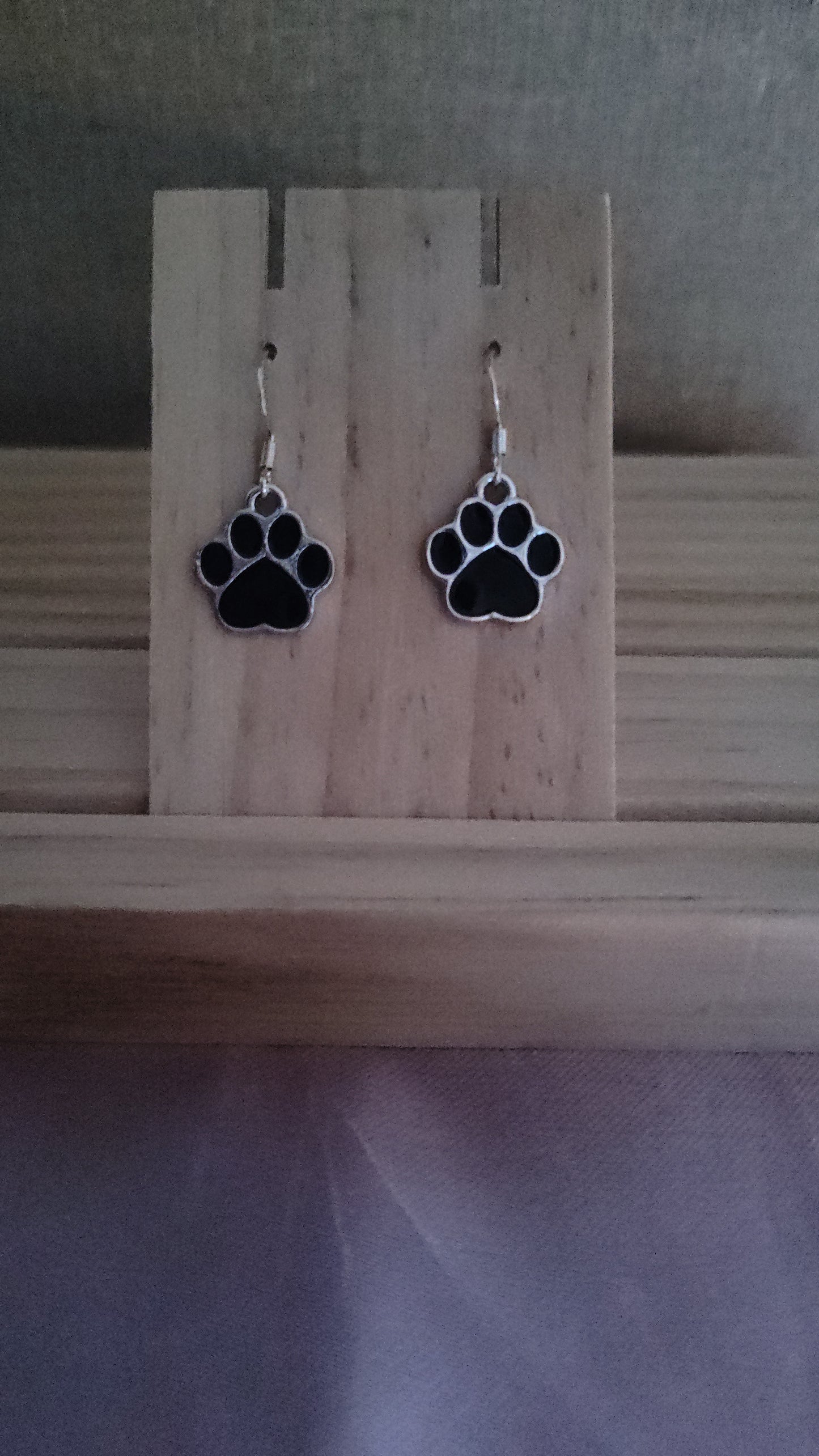 Paw Print Earrings