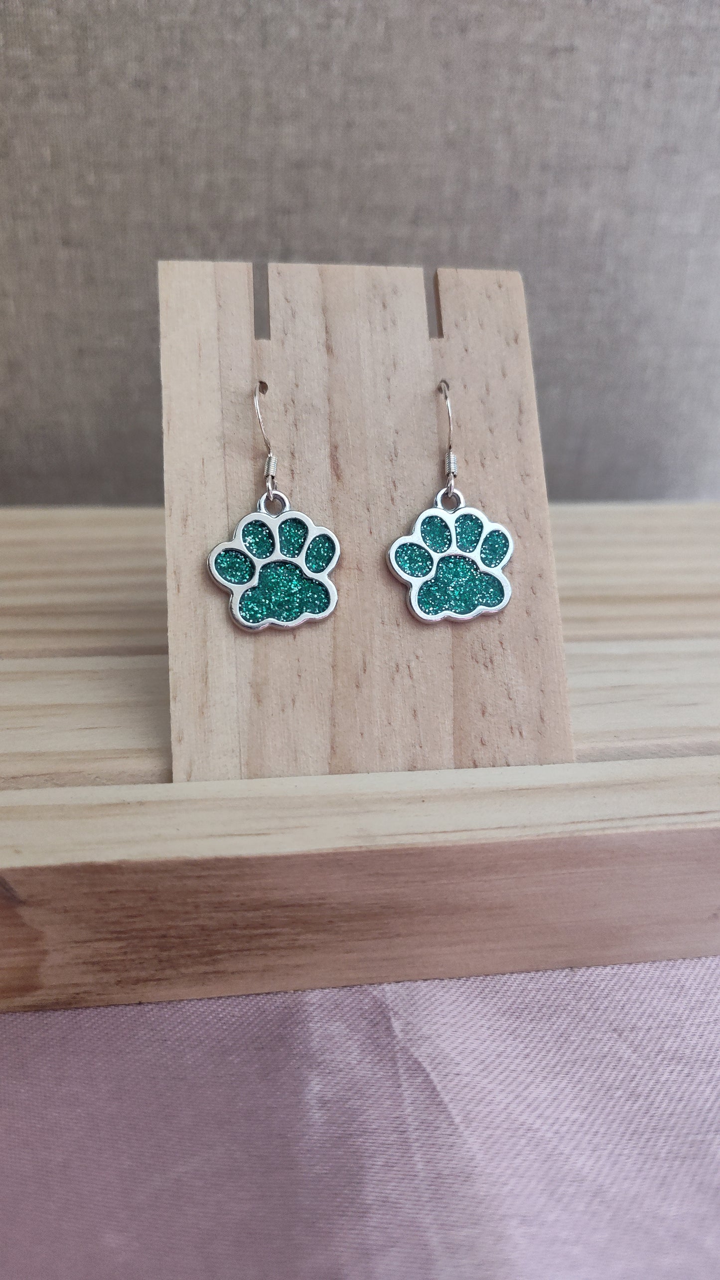 Paw Print Earrings
