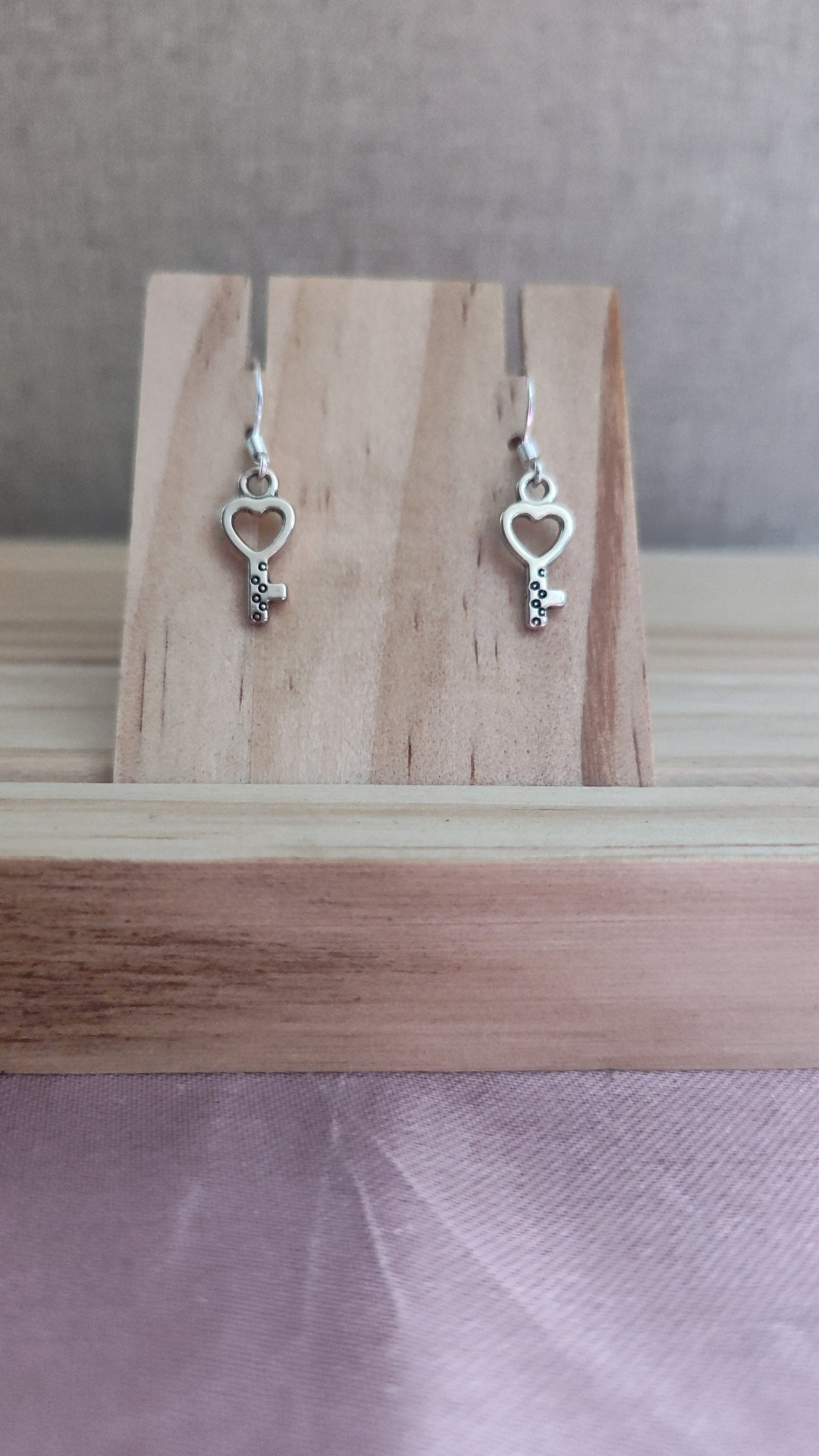 Key Earrings- CLEARANCE