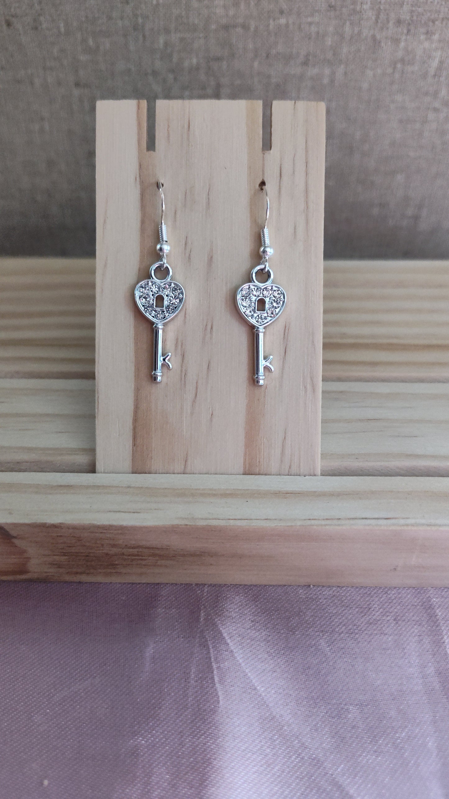 Key Earrings- CLEARANCE- Discontinued item