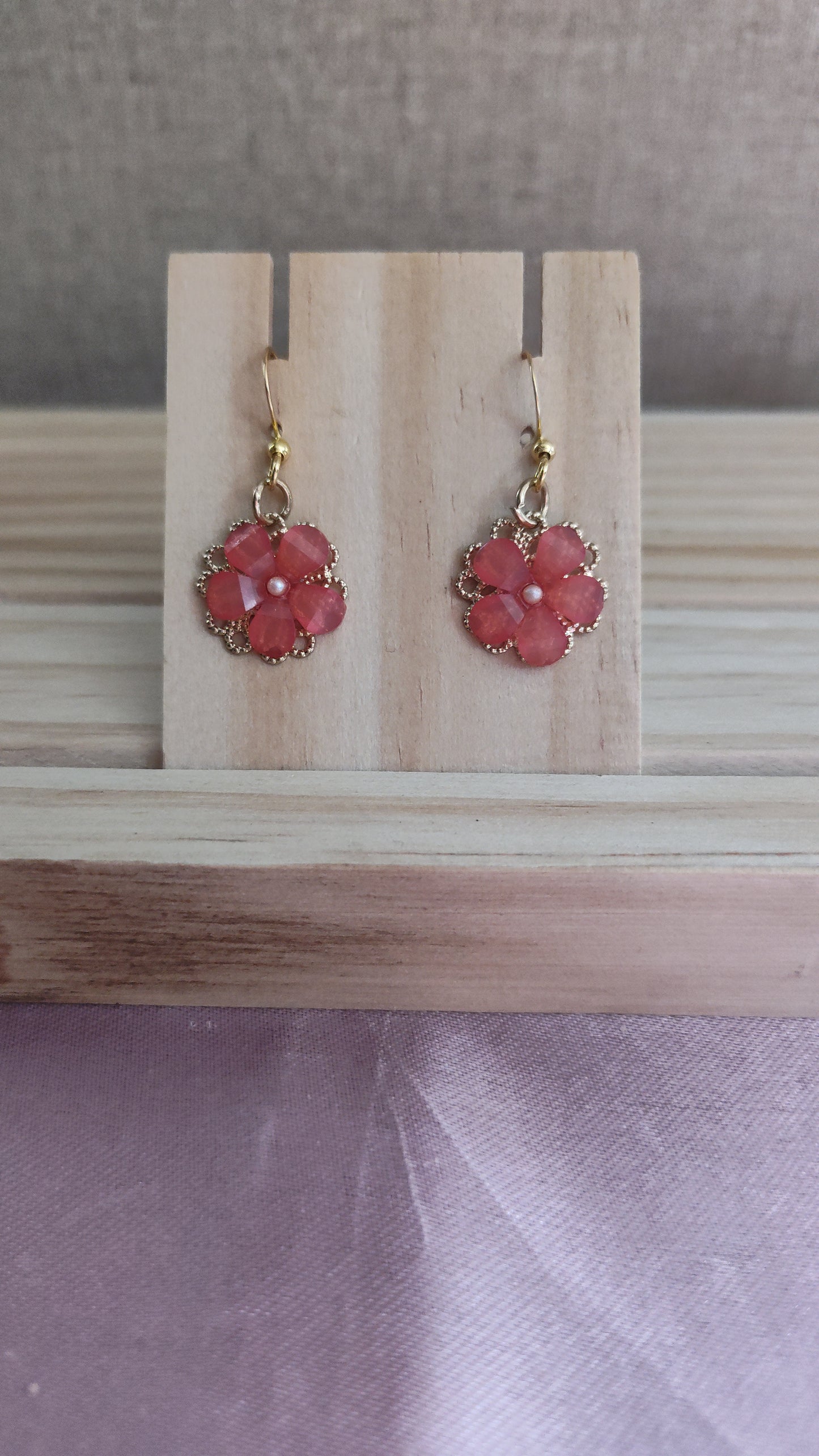 Flower Earrings- CLEARANCE- Discontinued item