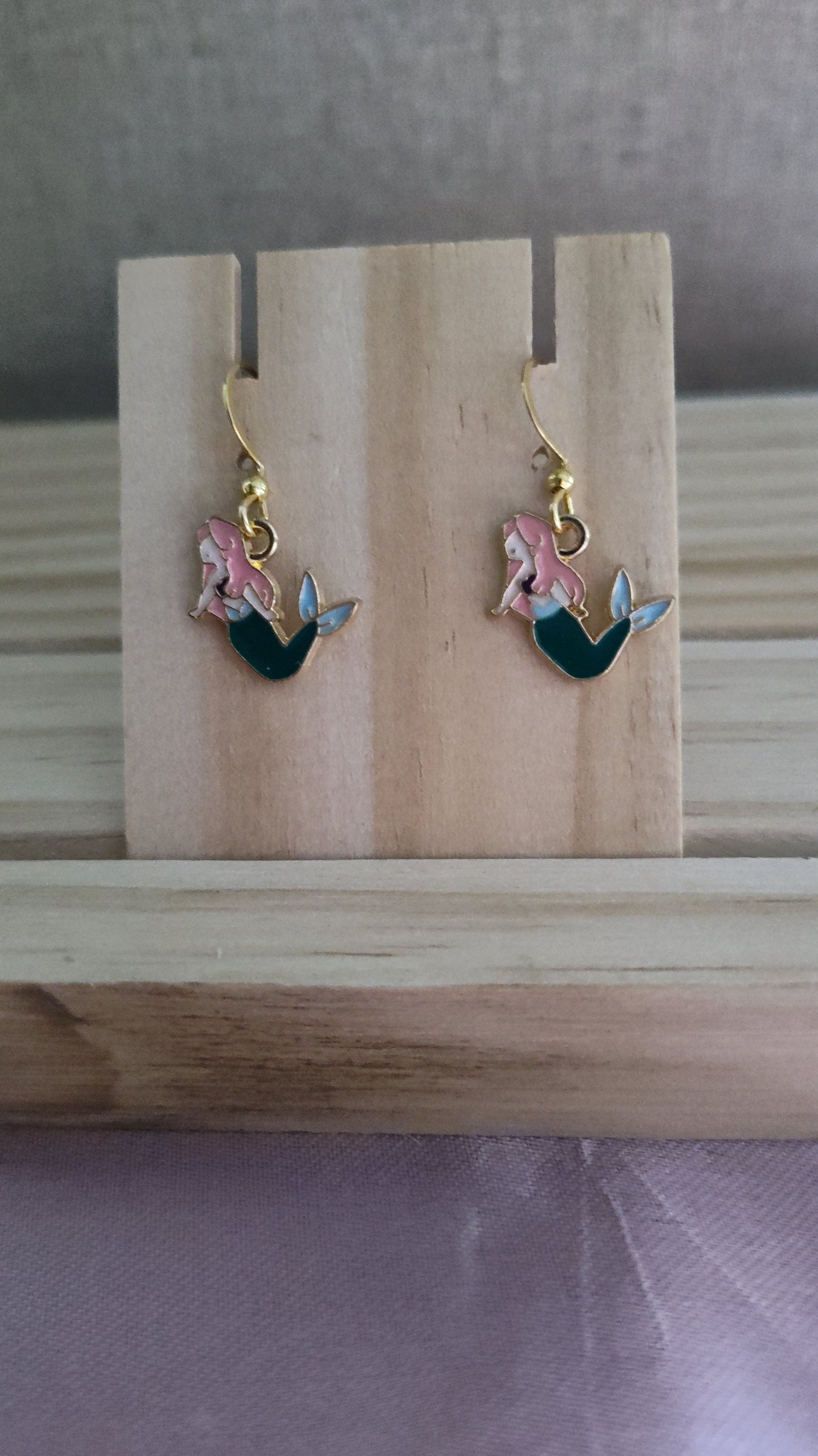 XS Mermaid Earrings- CLEARANCE- Discontinued item