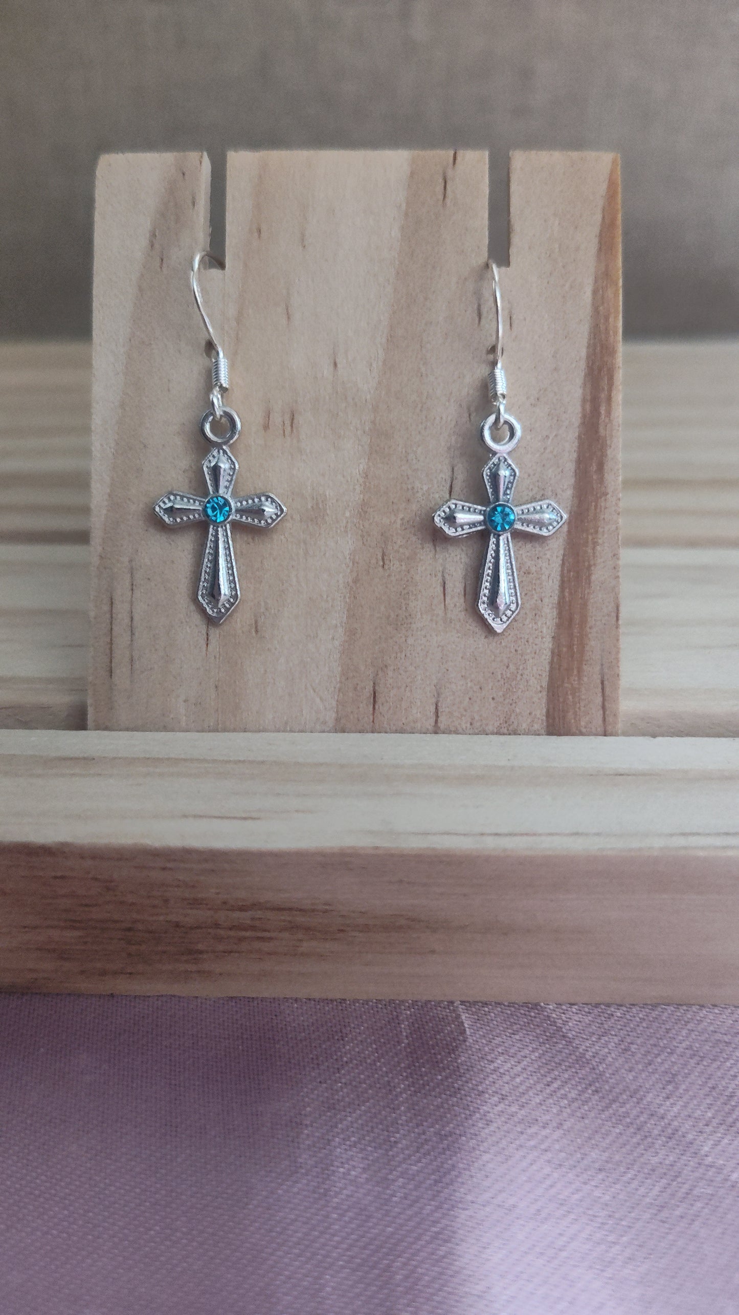 Cross Earrings- CLEARANCE- Discontinued item
