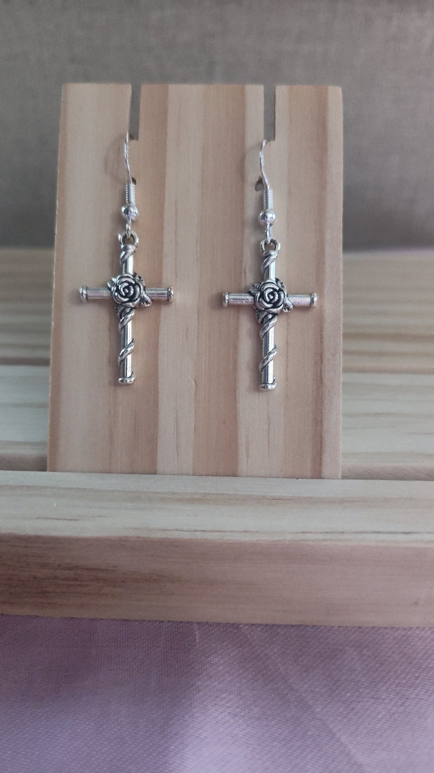 Cross Earrings- CLEARANCE