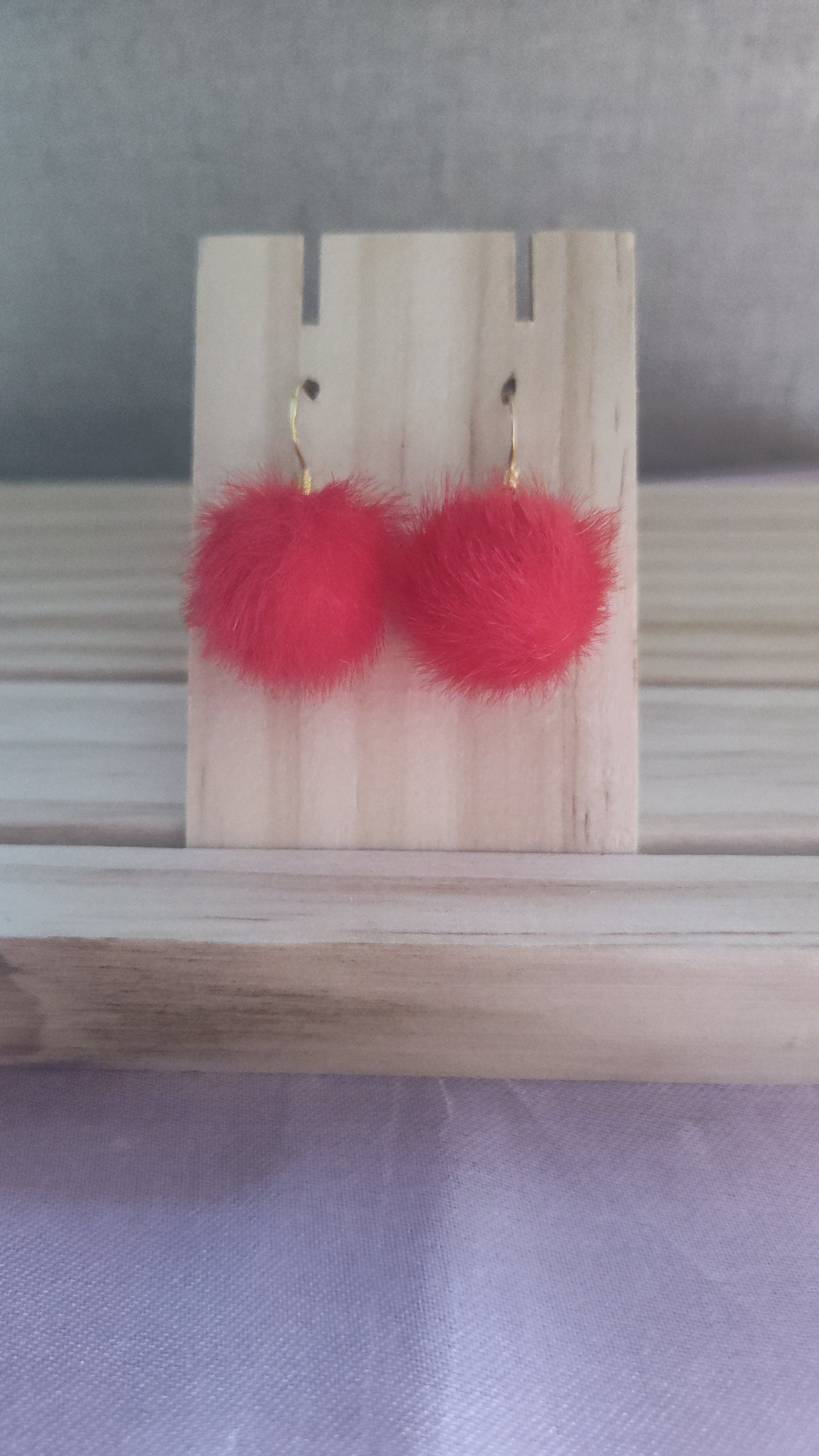 Pompom Earrings- CLEARANCE