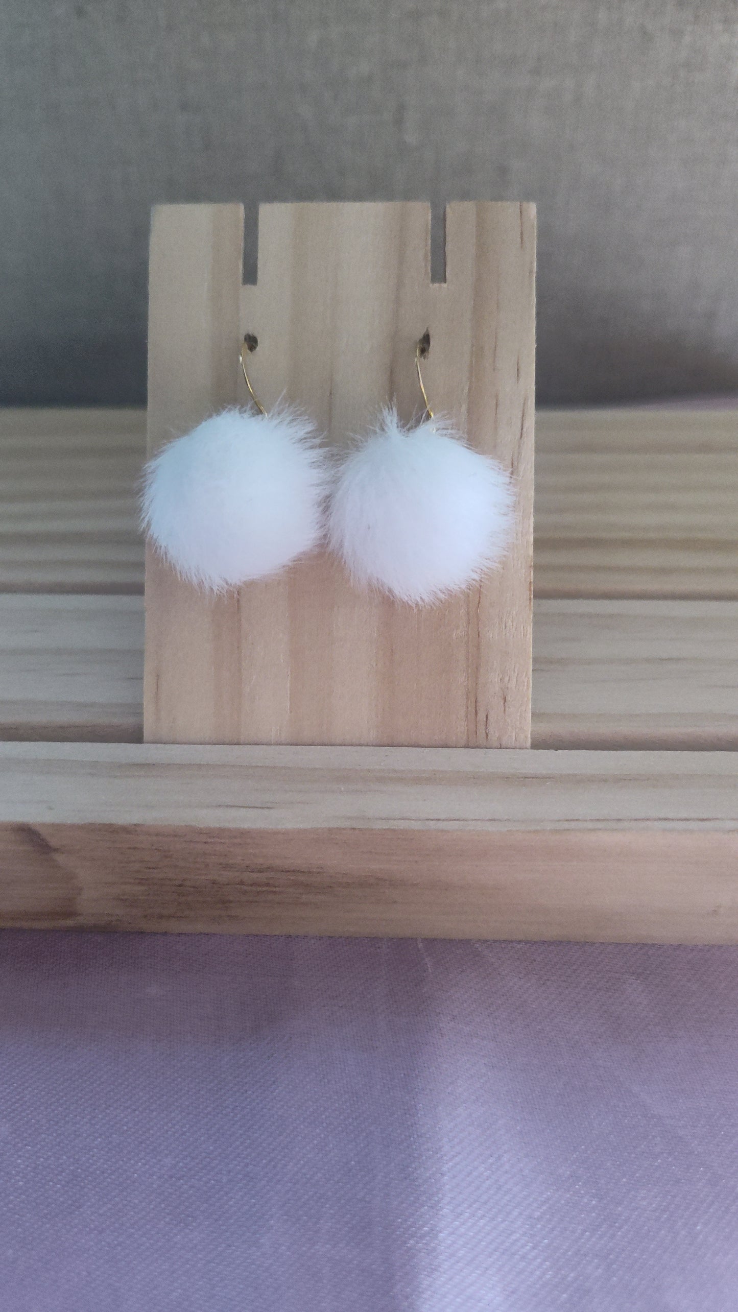Pompom Earrings- CLEARANCE