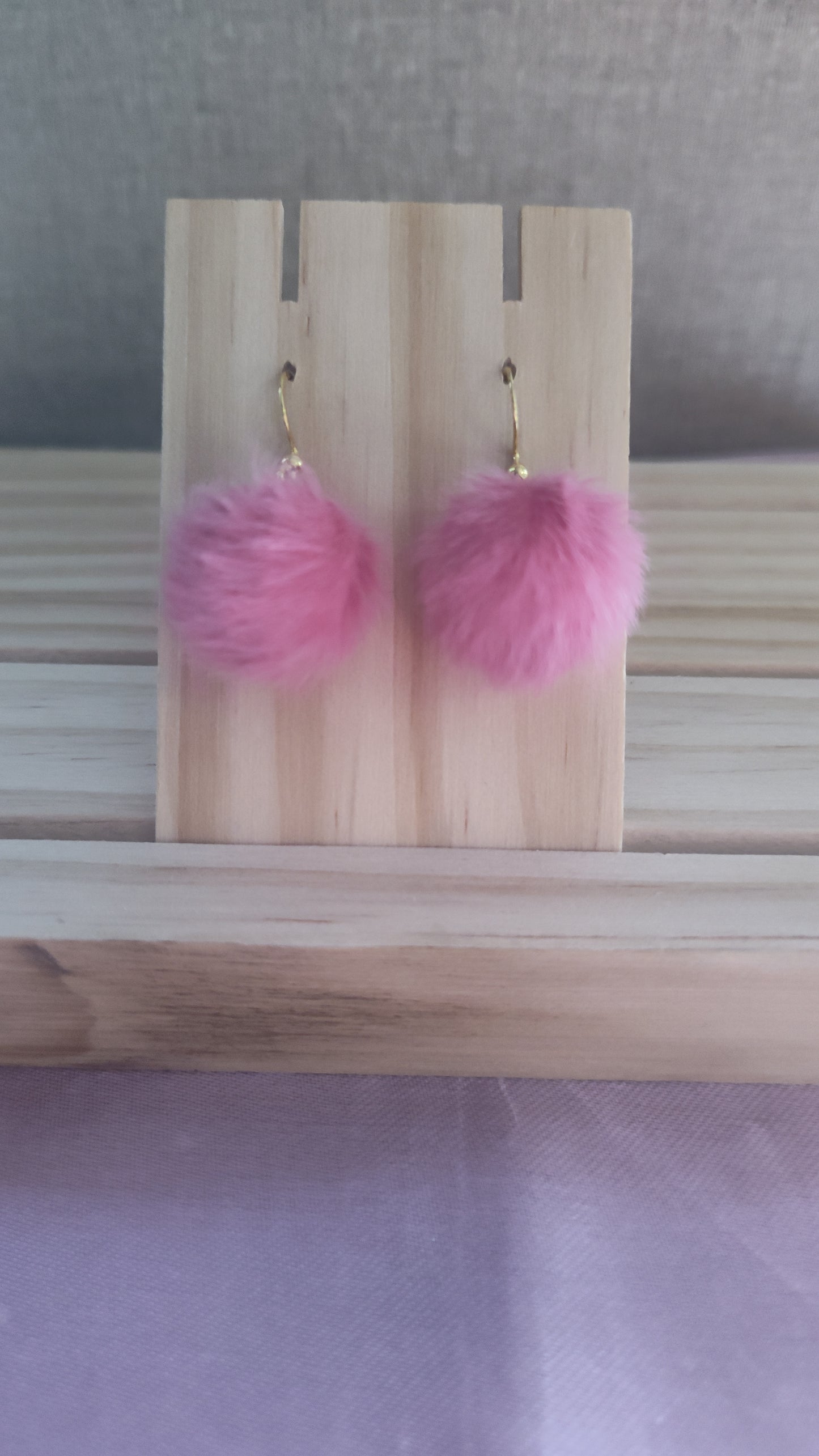 Pompom Earrings- CLEARANCE