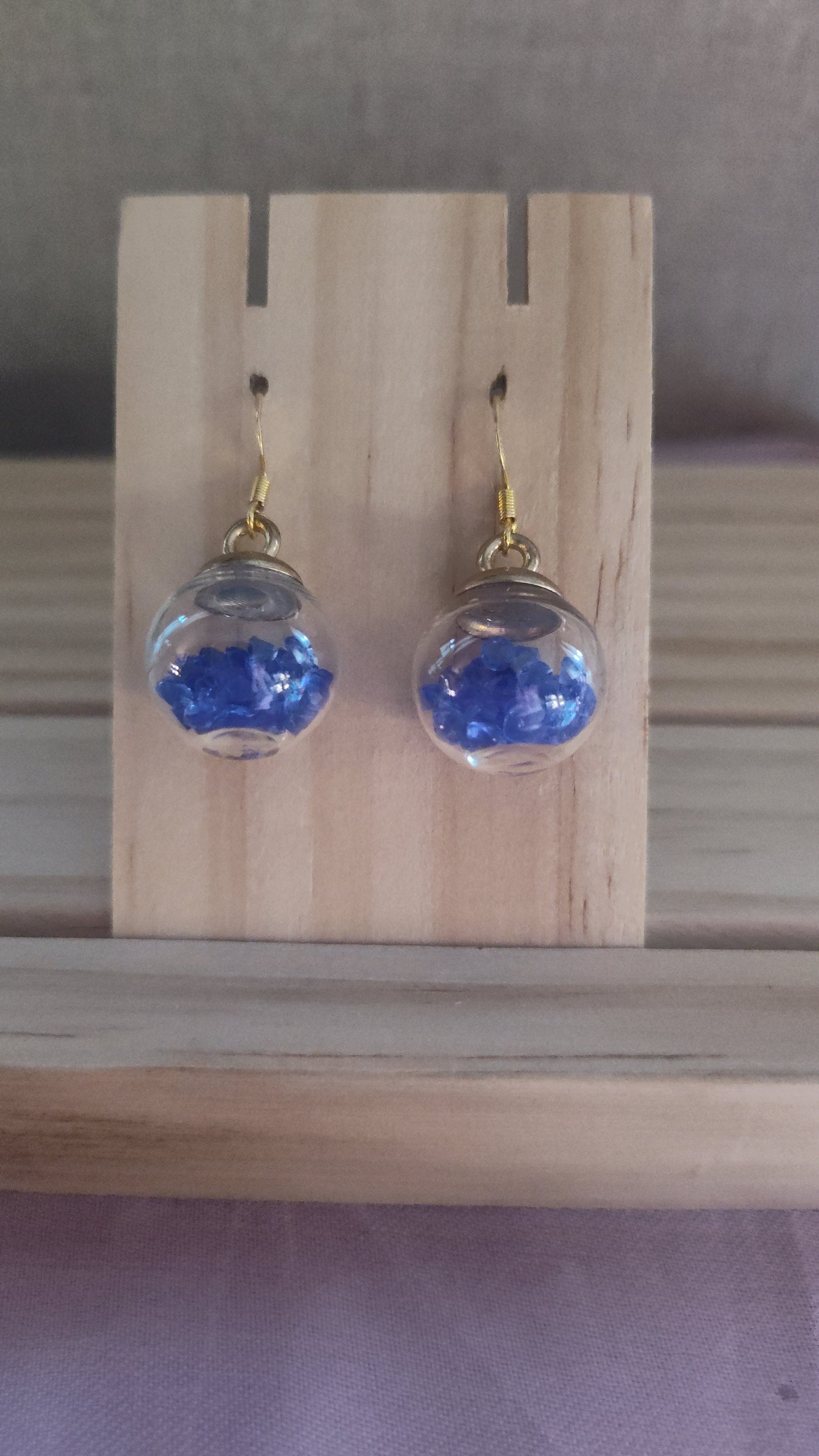 Glass Ball Earrings- CLEARANCE- Discontinued item