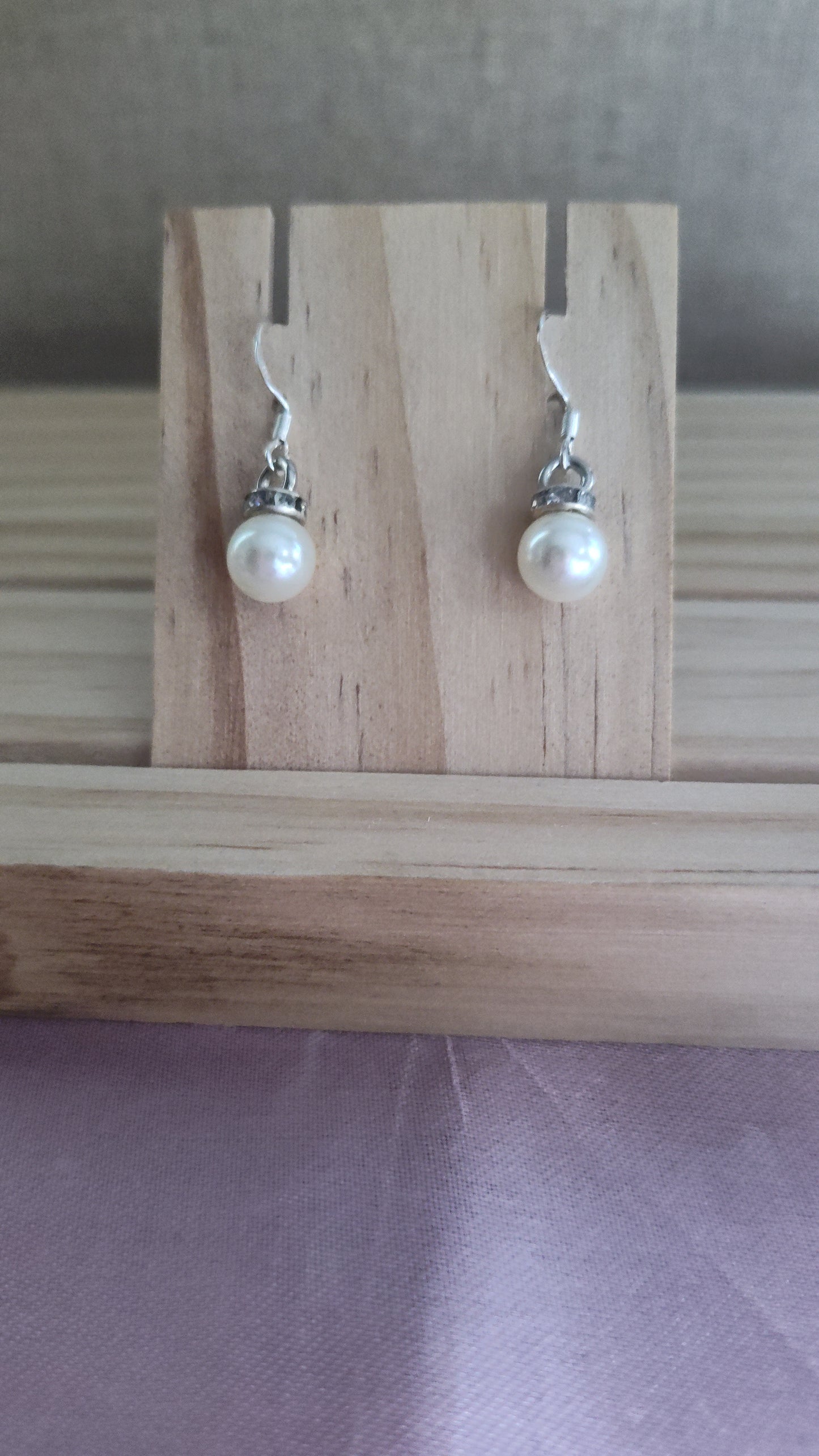Faux Pearl Earrings- CLEARANCE