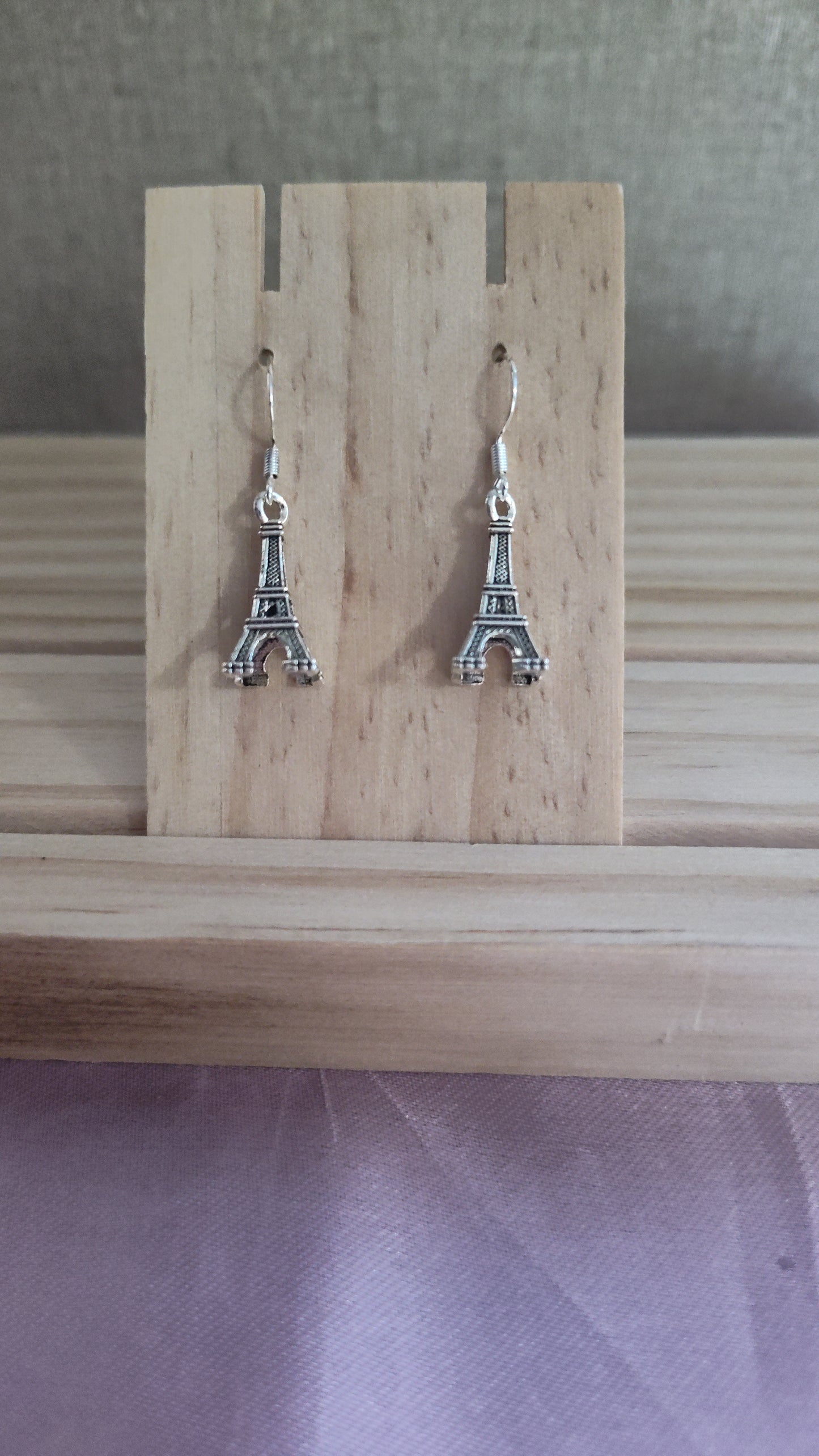 Eiffel Tower Earrings- CLEARANCE- Discontinued item