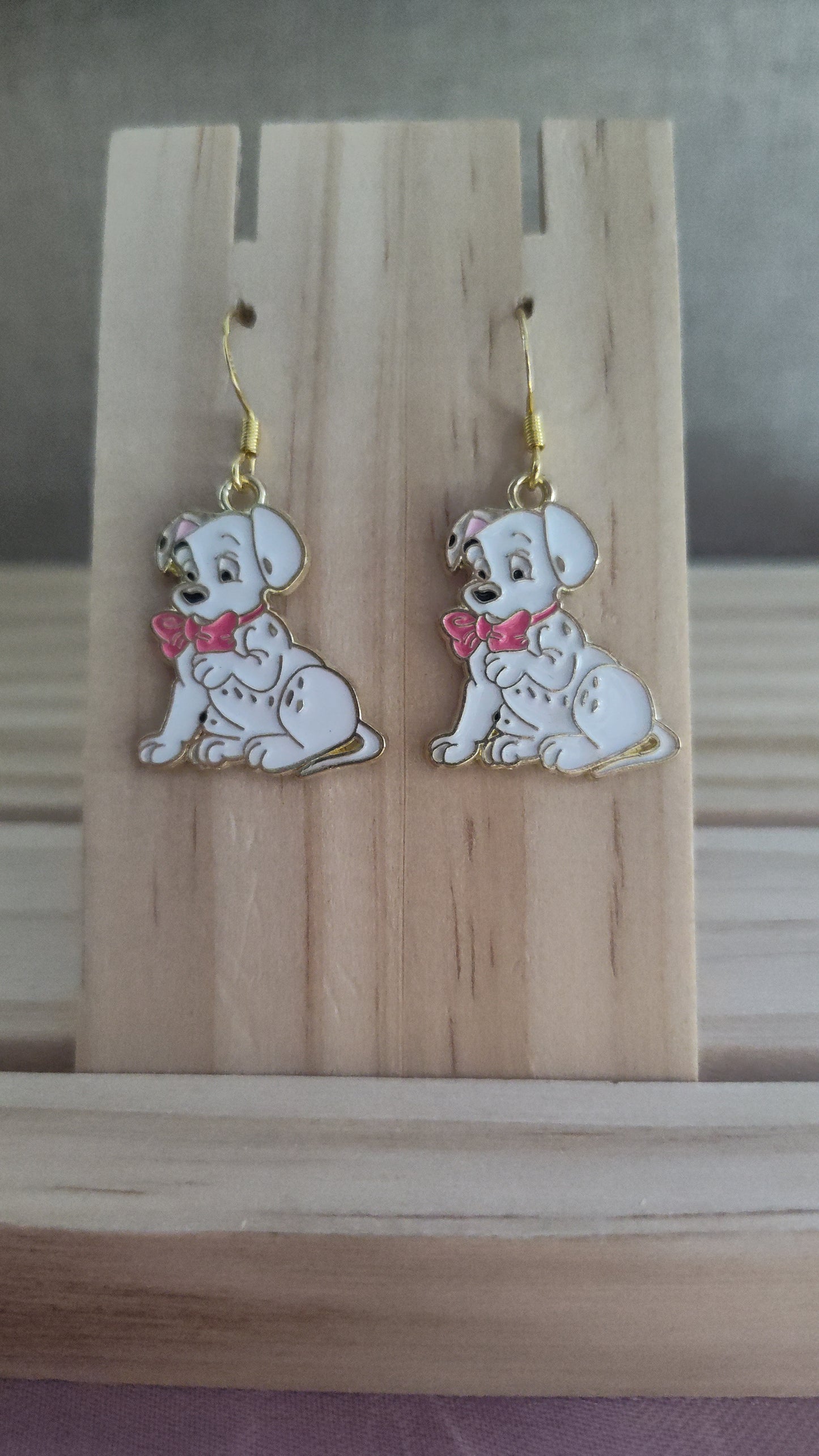 101 Dalmatian Dog Earrings- SALE