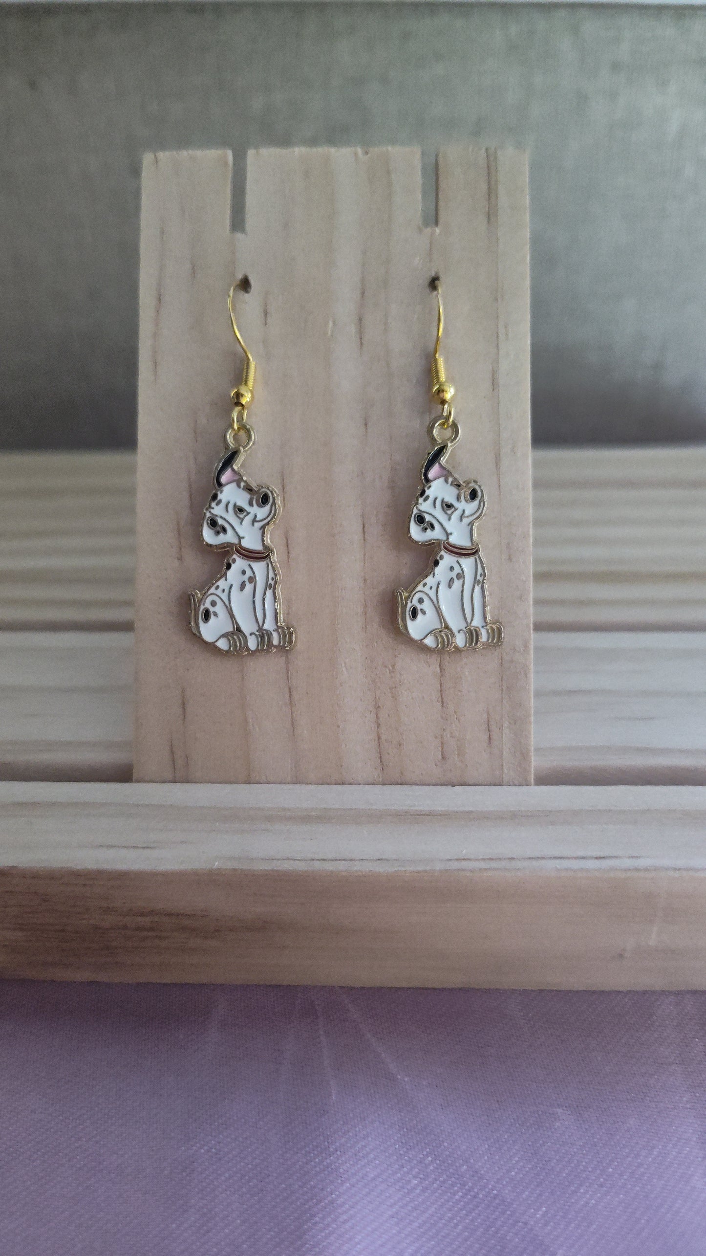 101 Dalmatian Dog Earrings- SALE