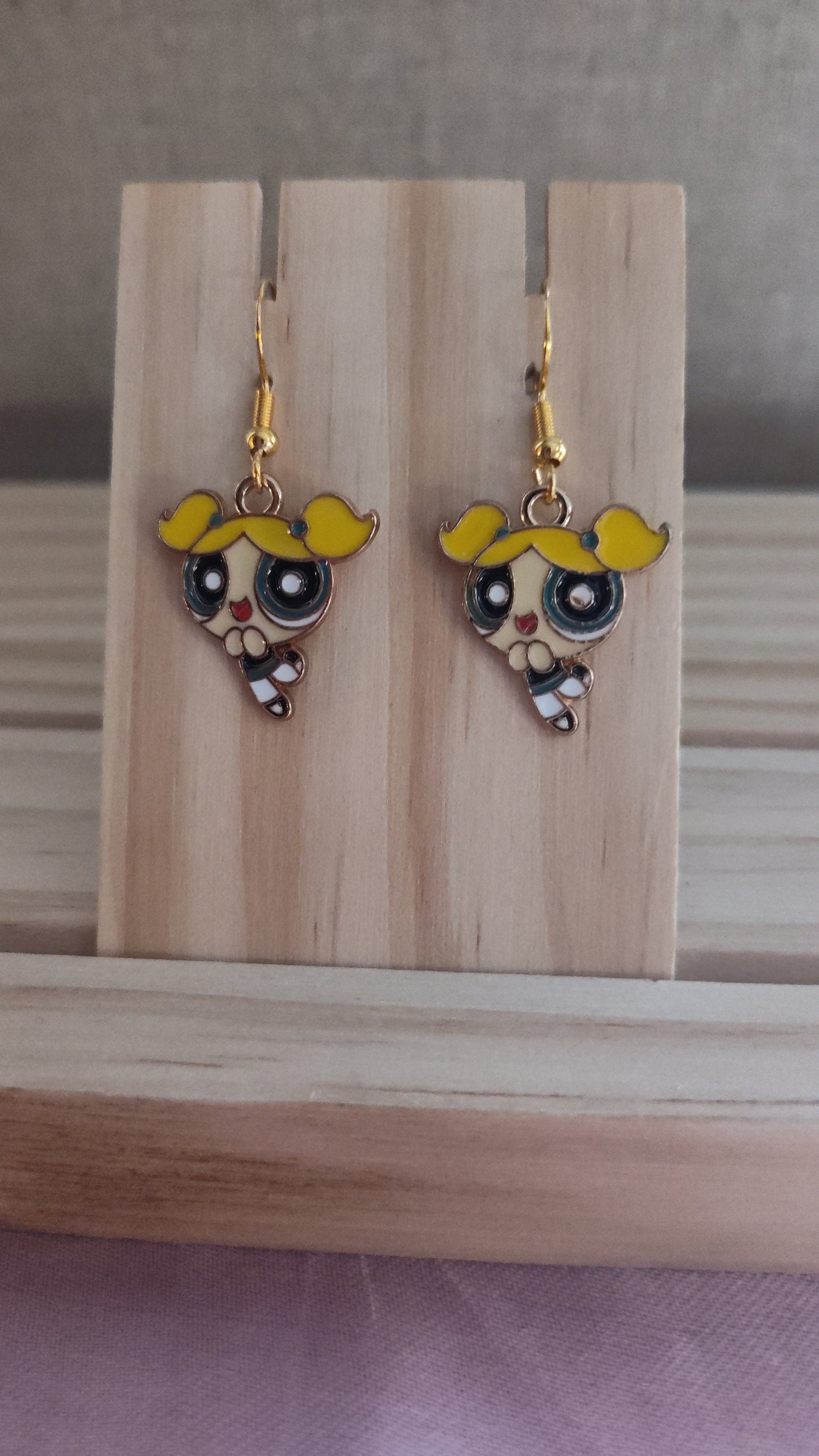 Powerpuff Girl Earrings- CLEARANCE