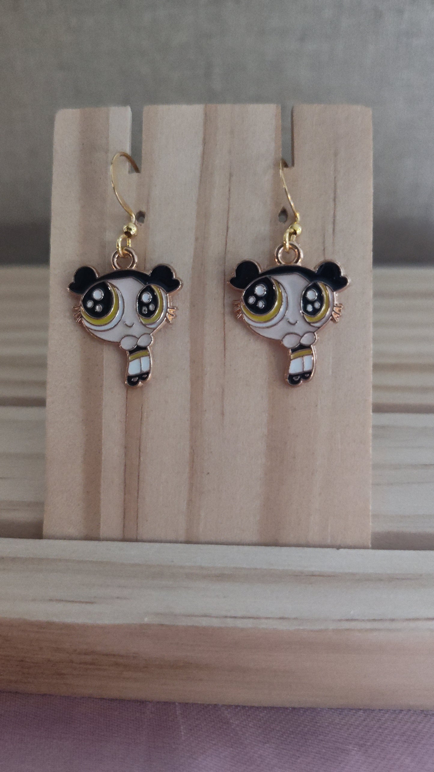 Powerpuff Girl Earrings- CLEARANCE- Discontinued item
