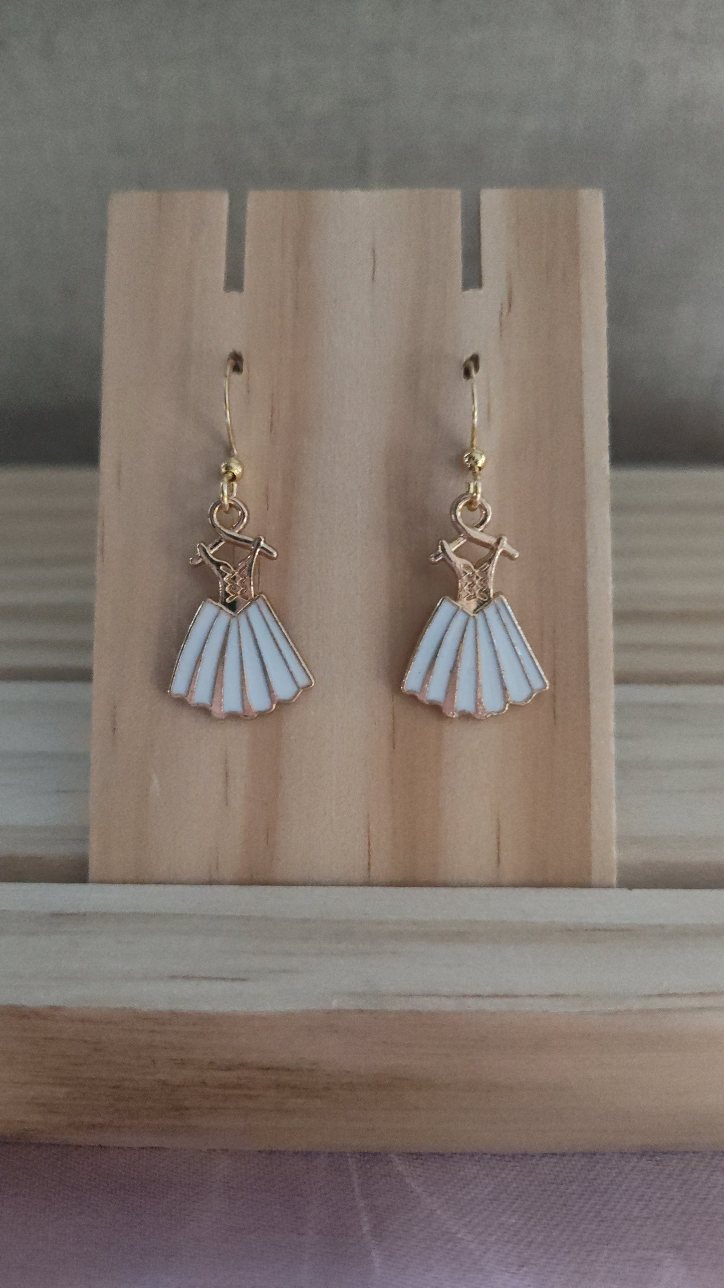 Cute Dress Earrings- CLEARANCE