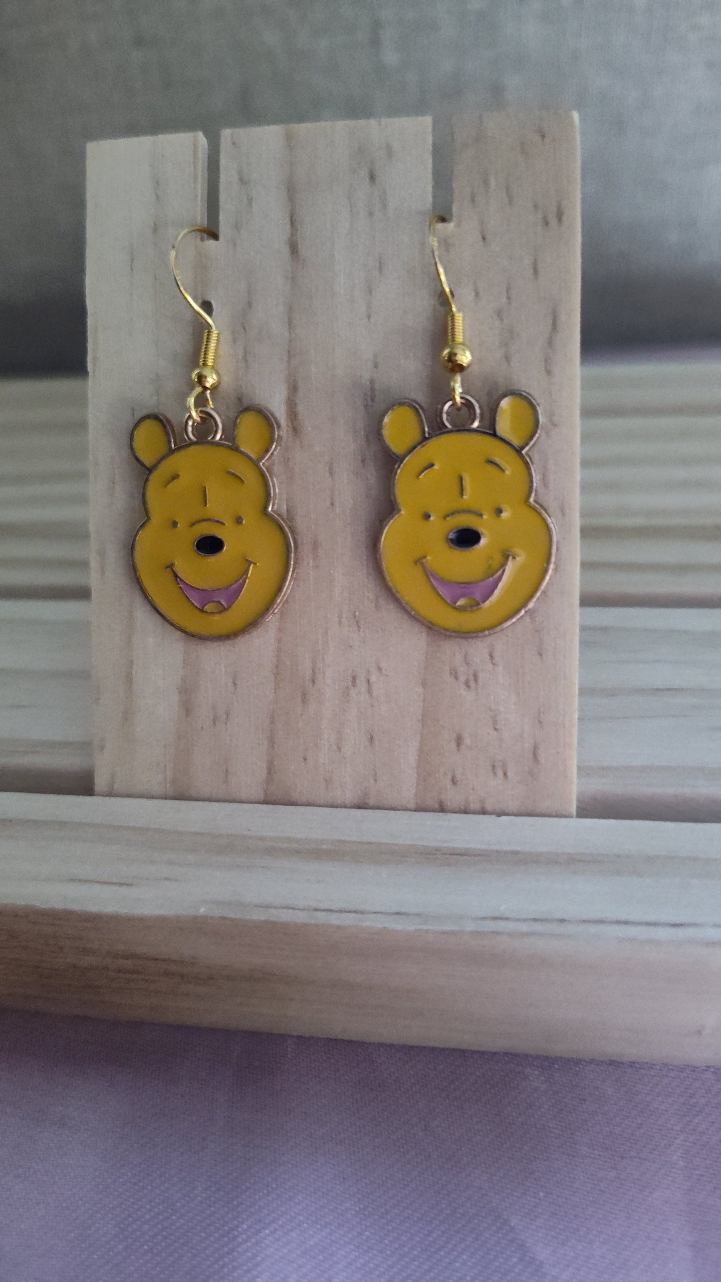 Winnie the Pooh Earrings- CLEARANCE- Discontinued item