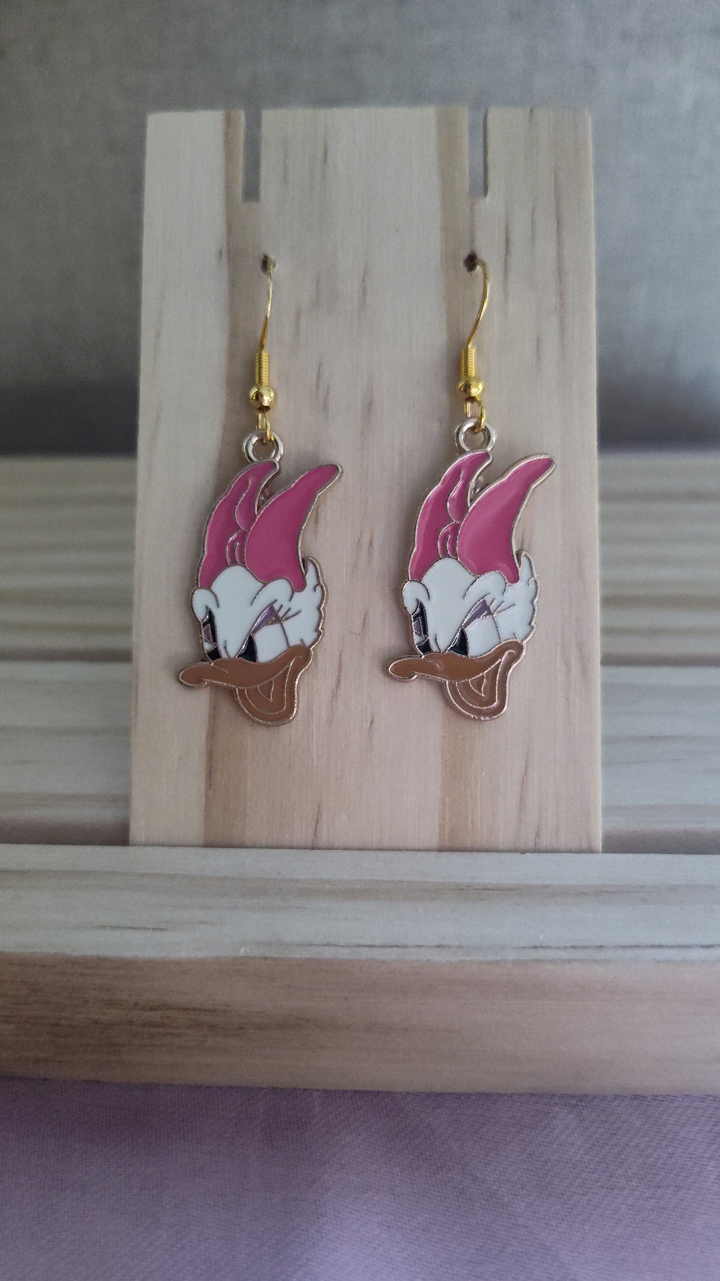 Daisy Duck Earrings- SALE- Discontinued item