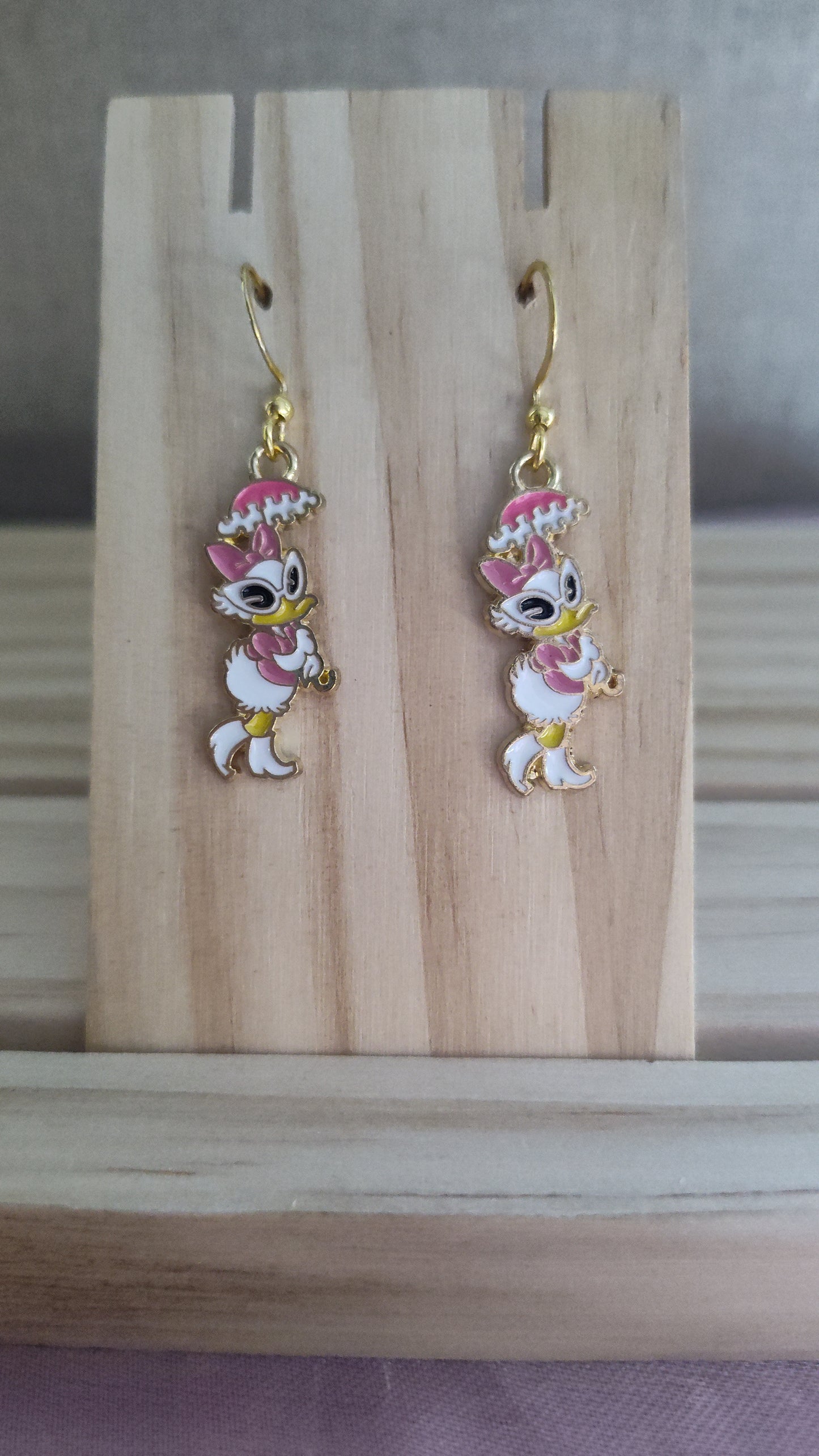 Daisy Duck Earrings- SALE- Discontinued item