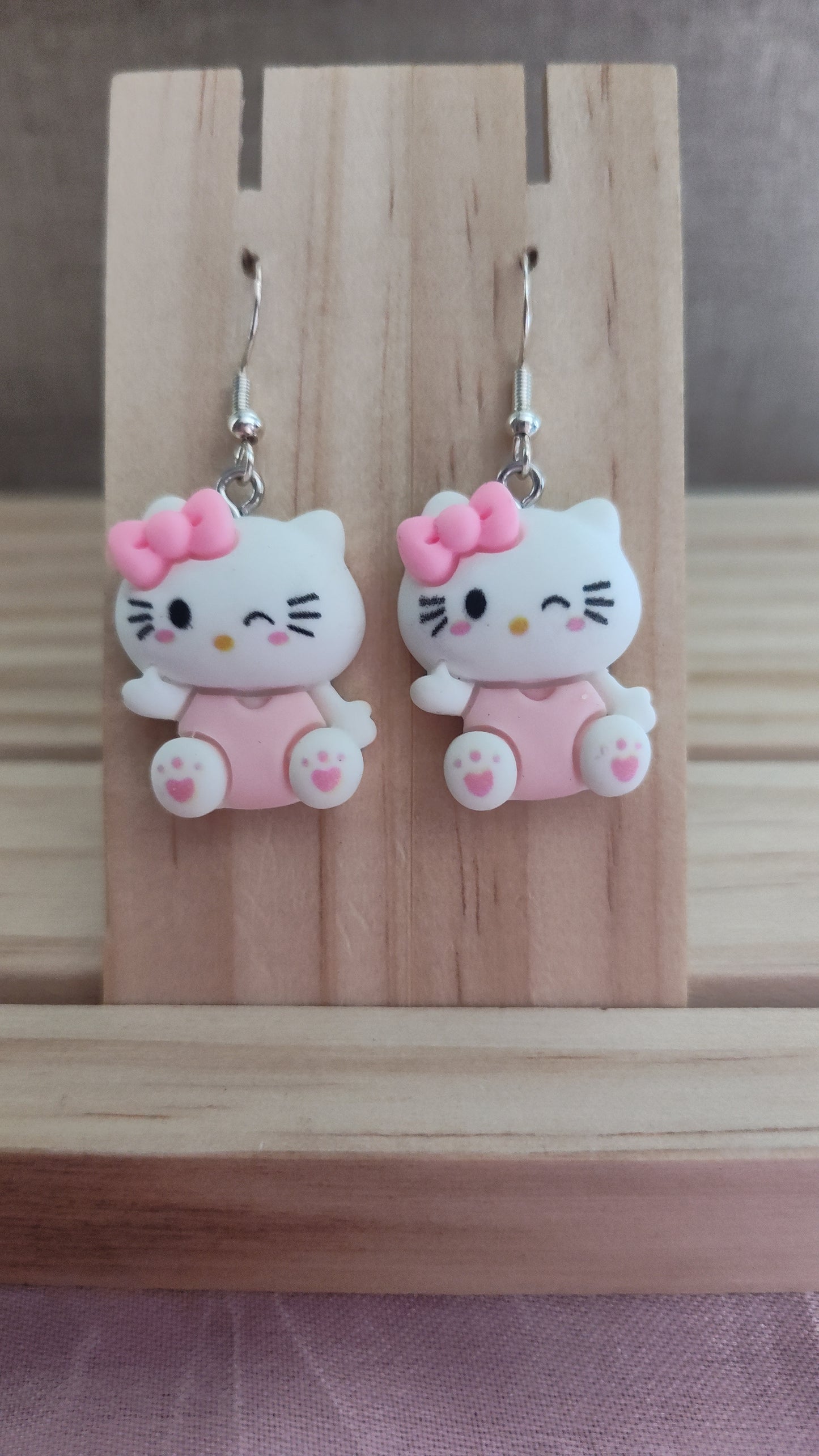 Hello Kitty Earrings-CLEARANCE