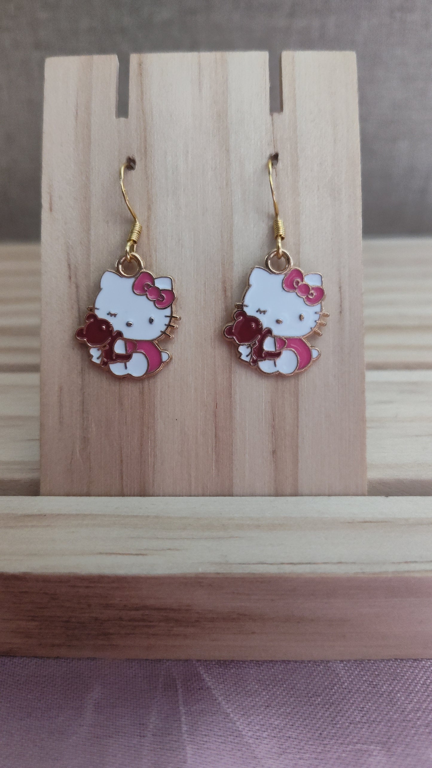 Hello Kitty Earrings- CLEARANCE- Discontinued item