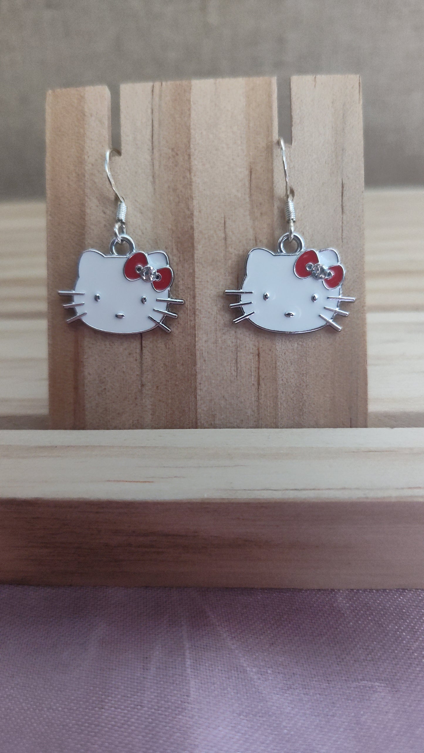 Hello Kitty Earrings-CLEARANCE