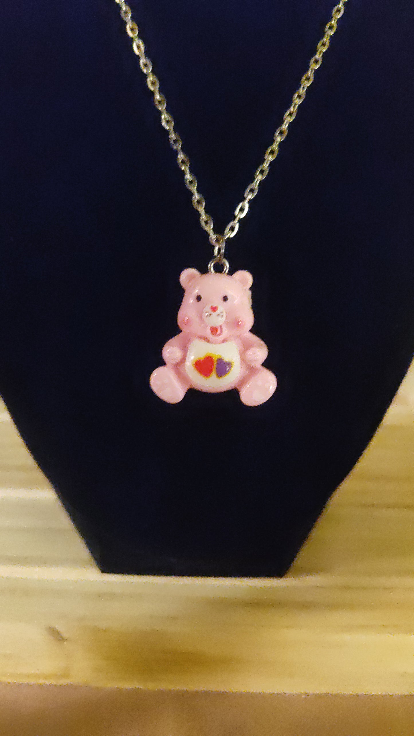 Care Bear Necklace- CLEARANCE
