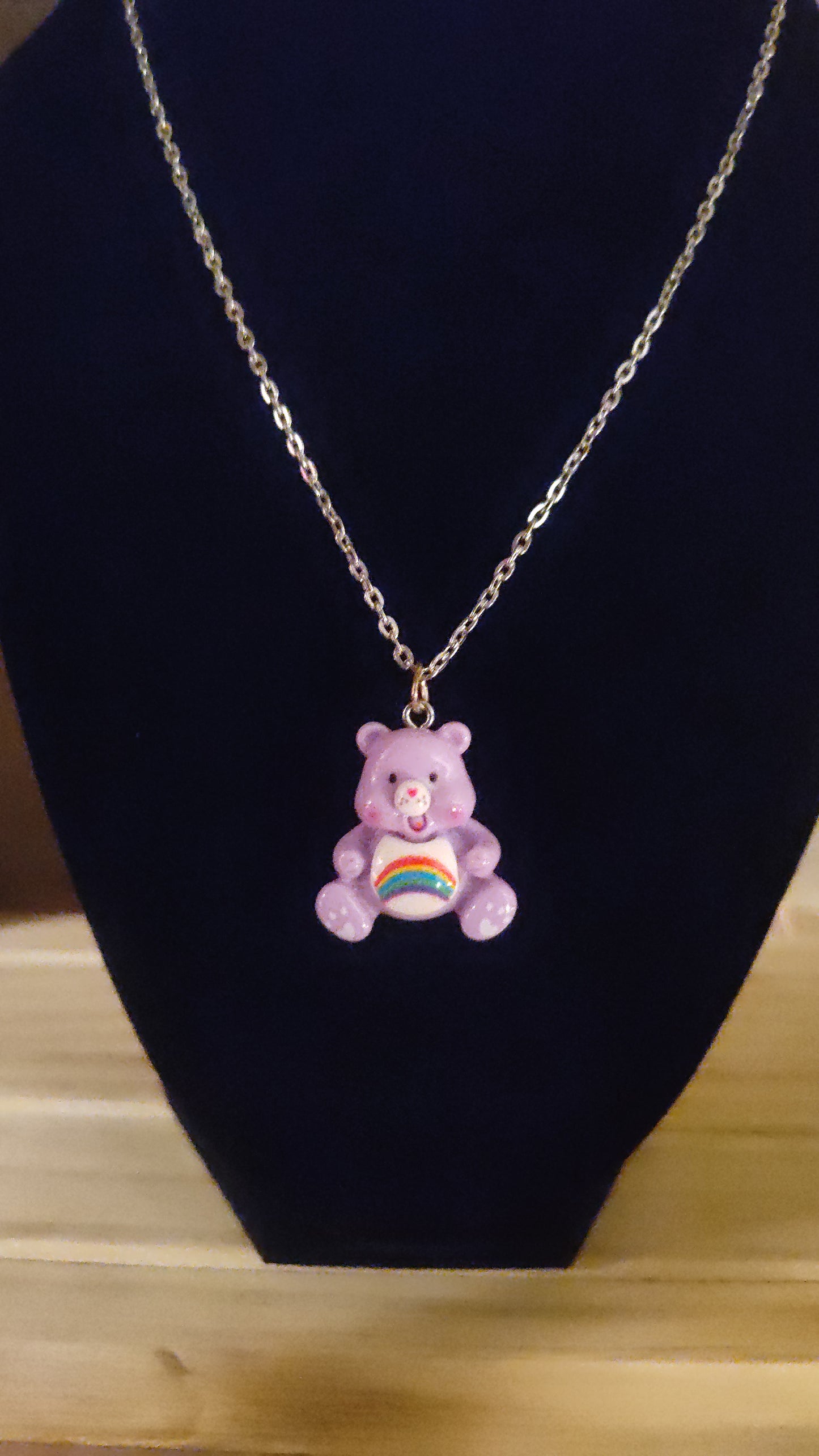 Care Bear Necklace- CLEARANCE