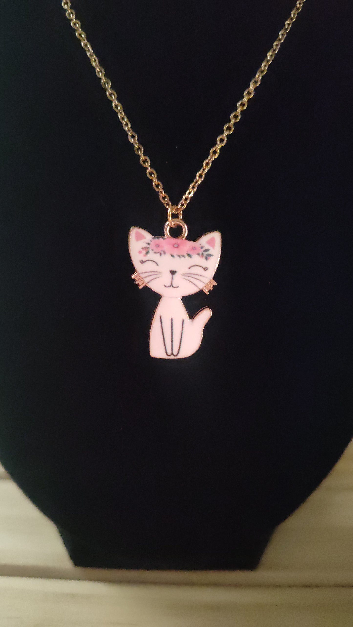 Cat Necklace- CLEARANCE