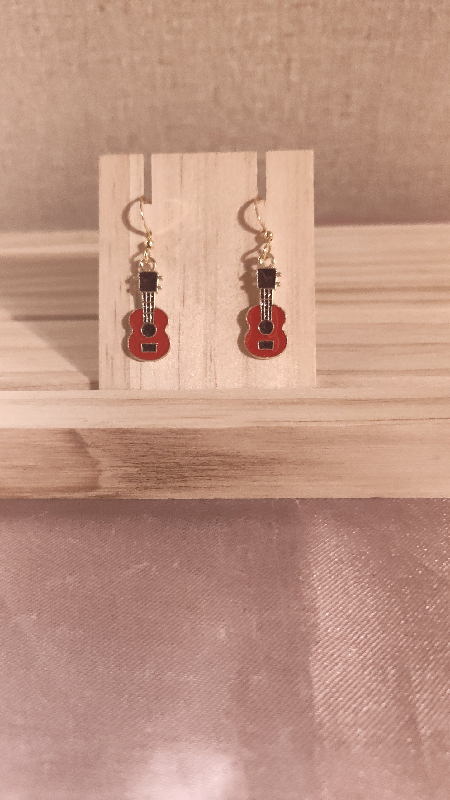 Guitar Earrings- CLEARANCE