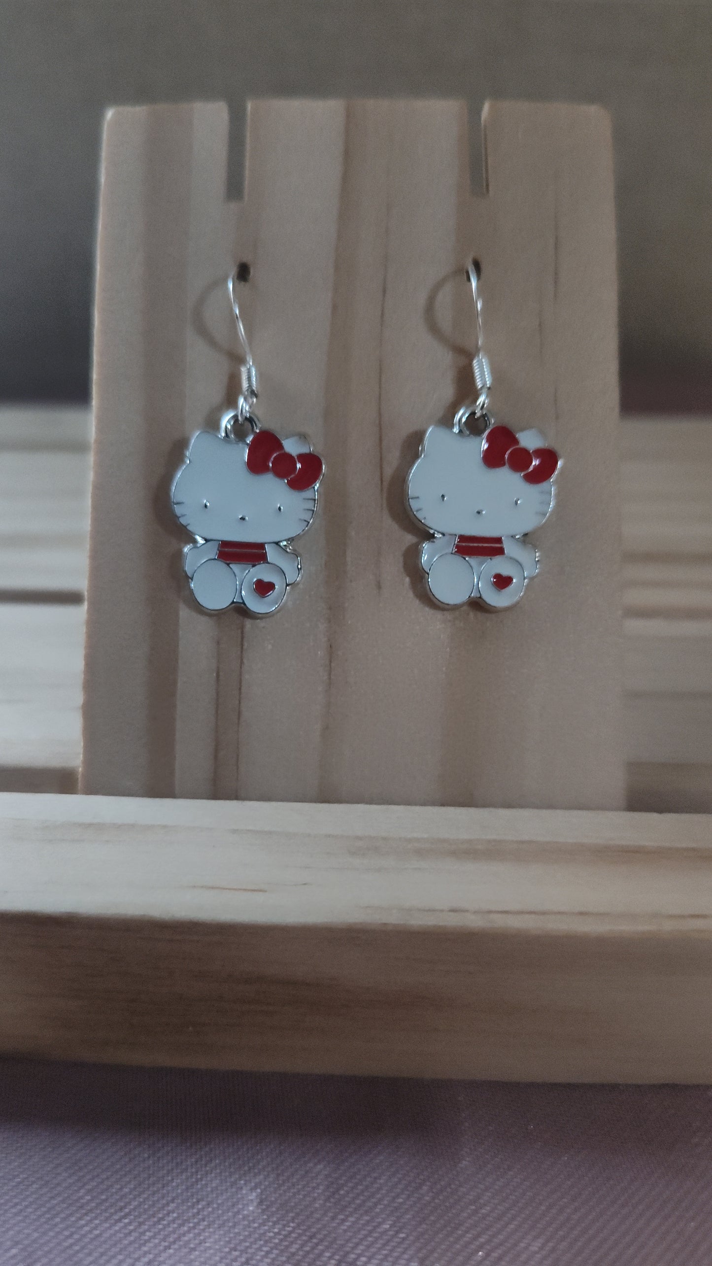 Hello Kitty Earrings- CLEARANCE